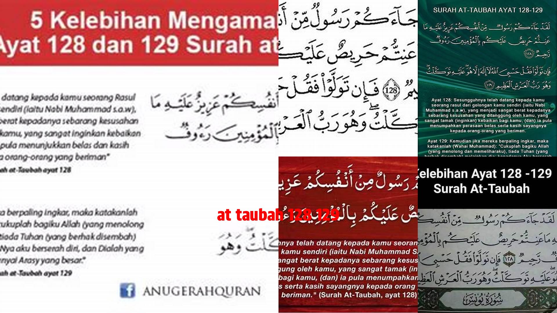 Panduan Lengkap Memahami Tafsir At Taubah Ayat 128-129