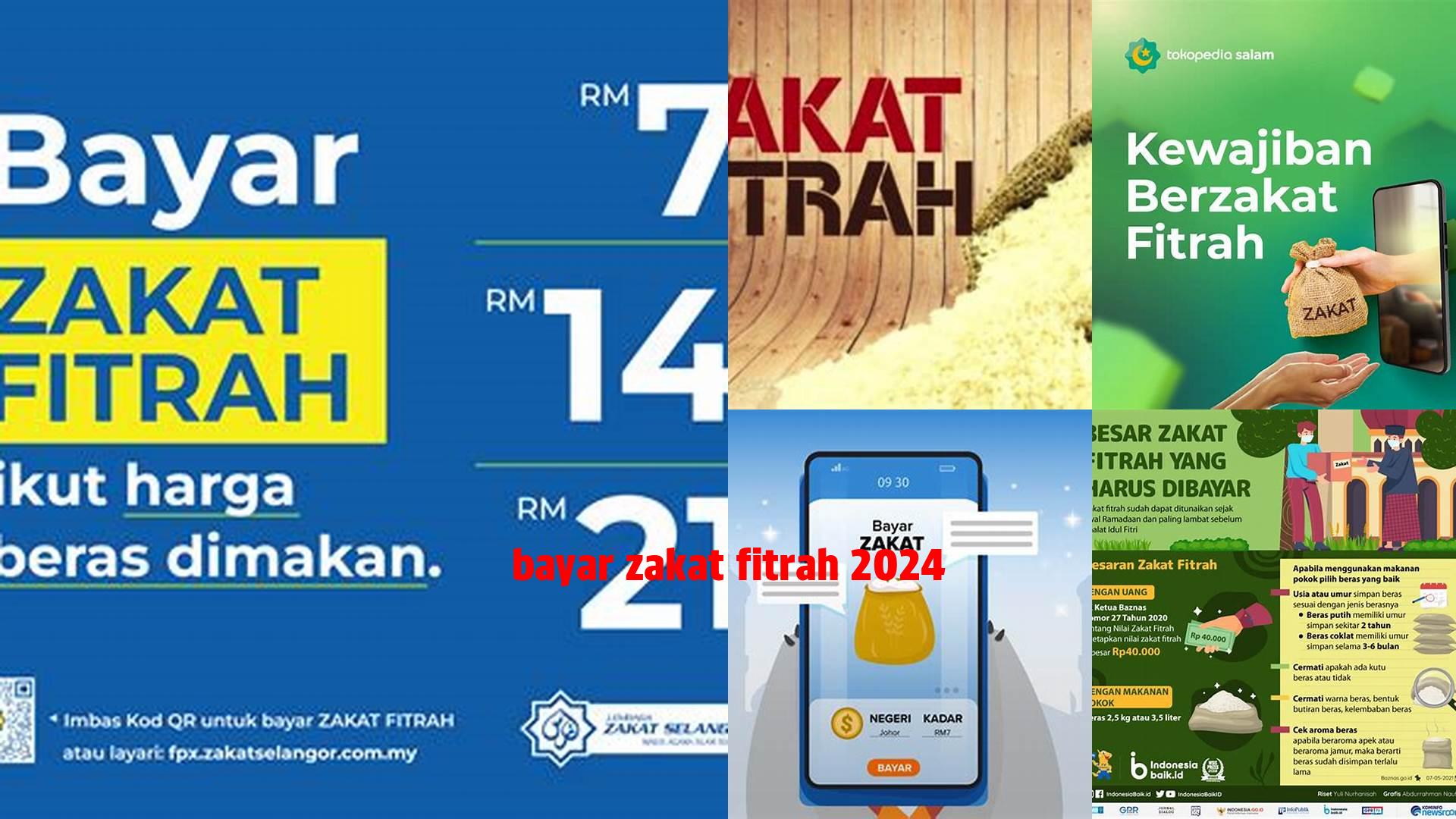 Cara Bayar Zakat Fitrah 2024: Panduan Lengkap