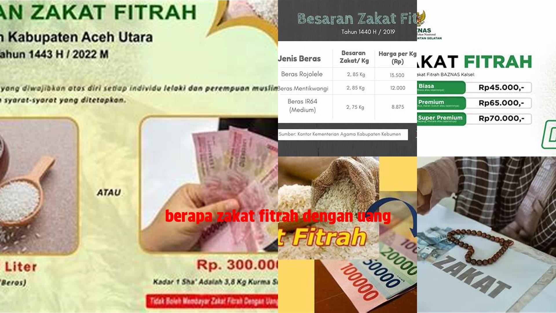 Berapa Zakat Fitrah dengan Uang? Panduan Lengkap Menunaikan Kewajiban