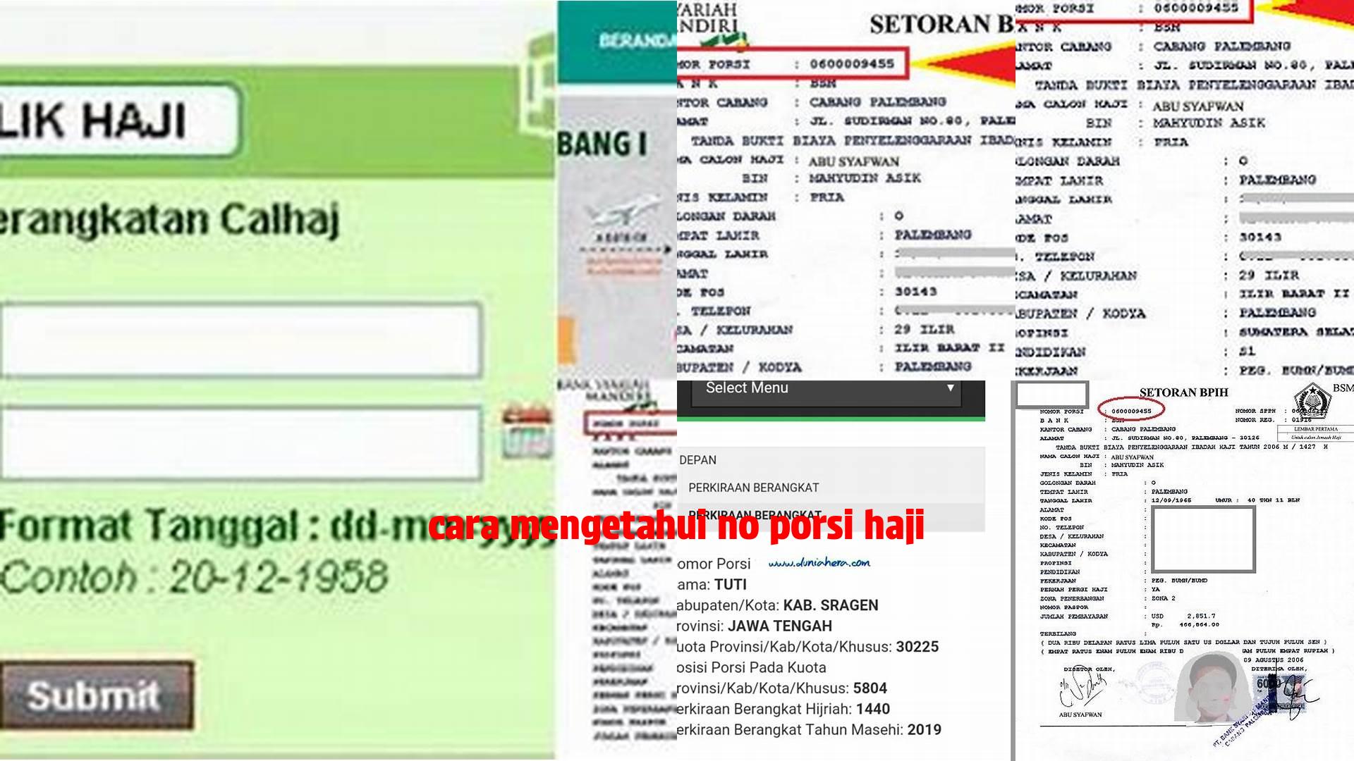 Panduan Lengkap Cara Mengetahui Nomor Porsi Haji