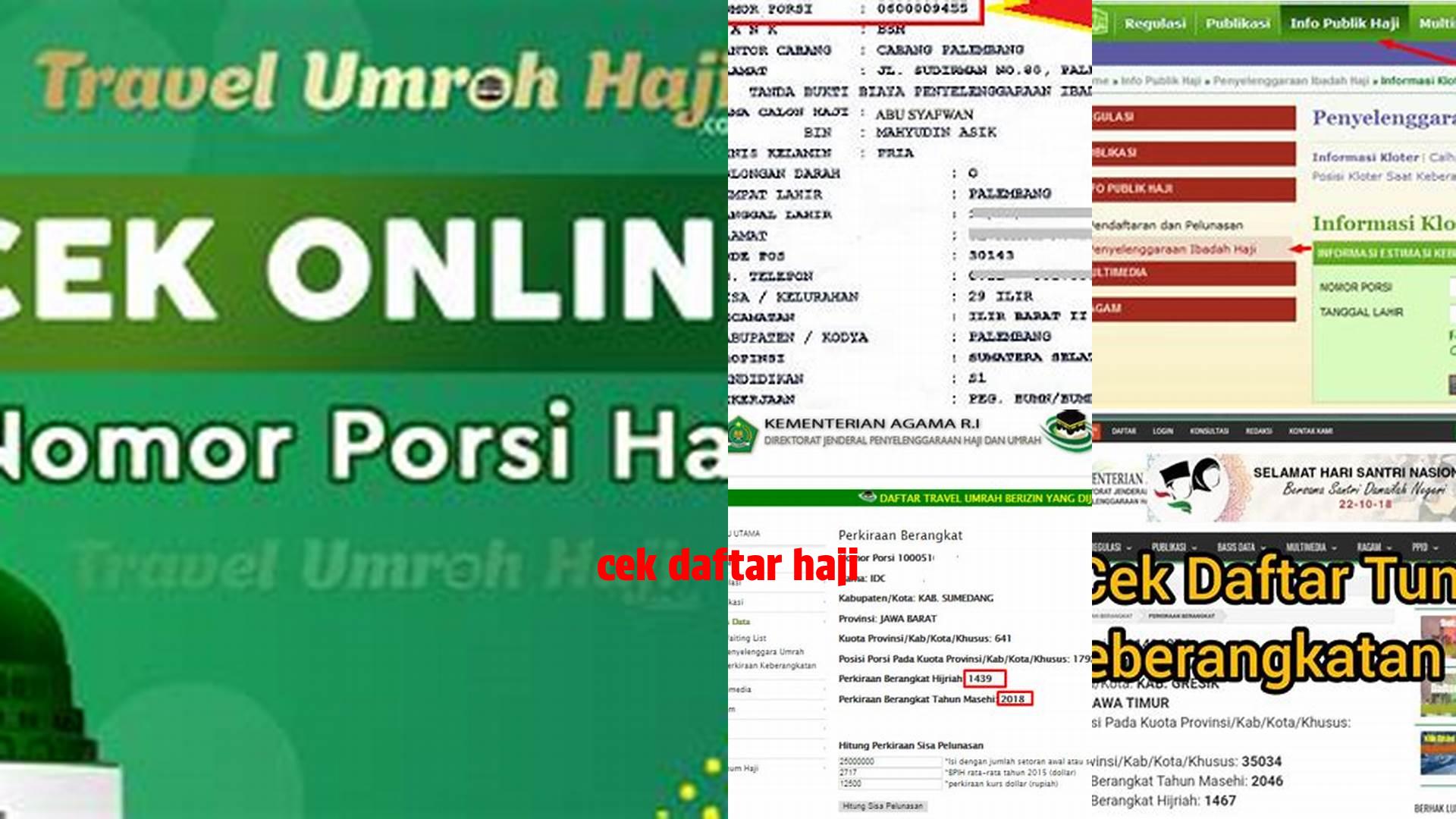 Panduan Praktis Cek Daftar Haji untuk Jamaah