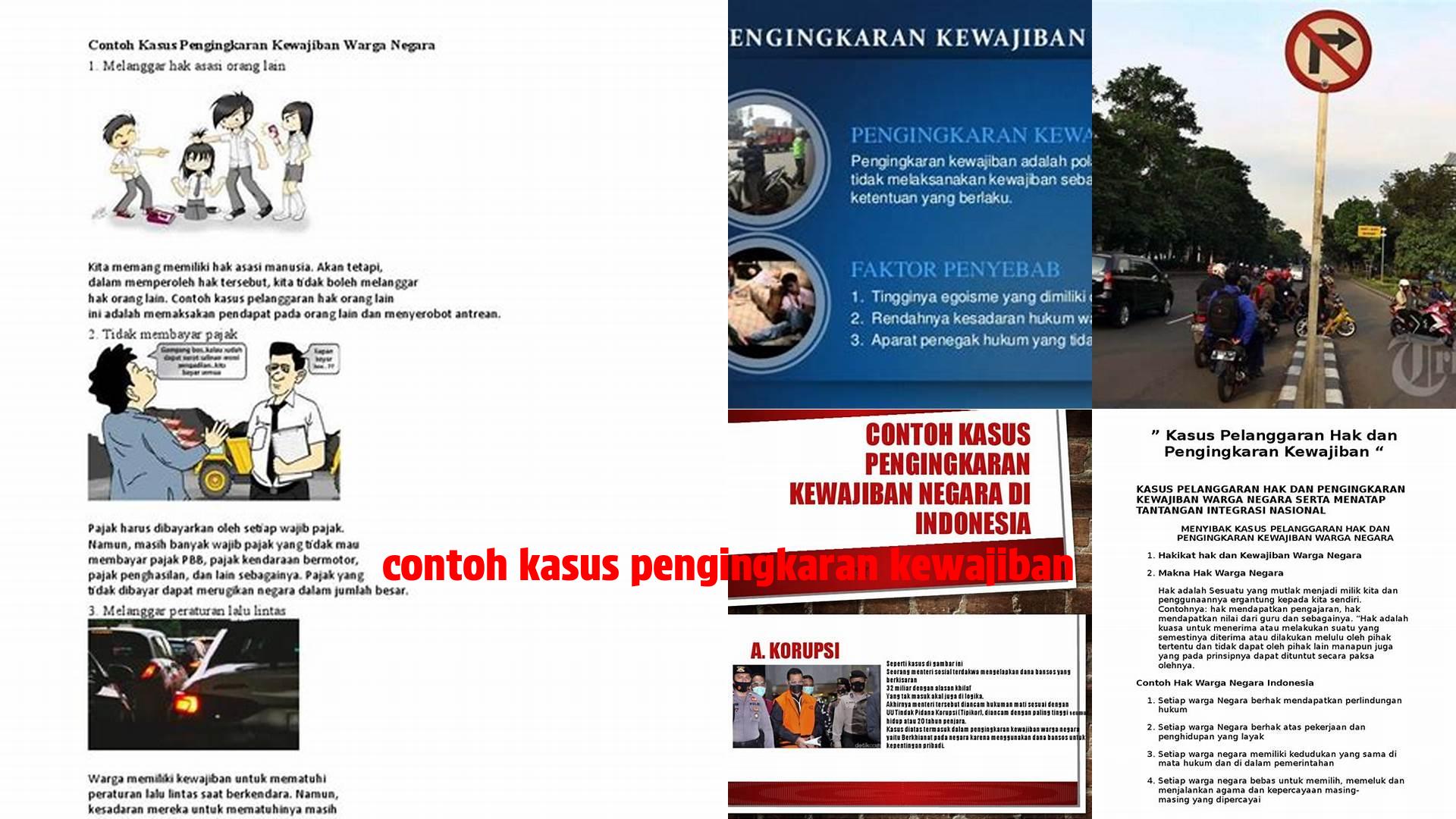 Panduan Lengkap Contoh Kasus Pengingkaran Kewajiban