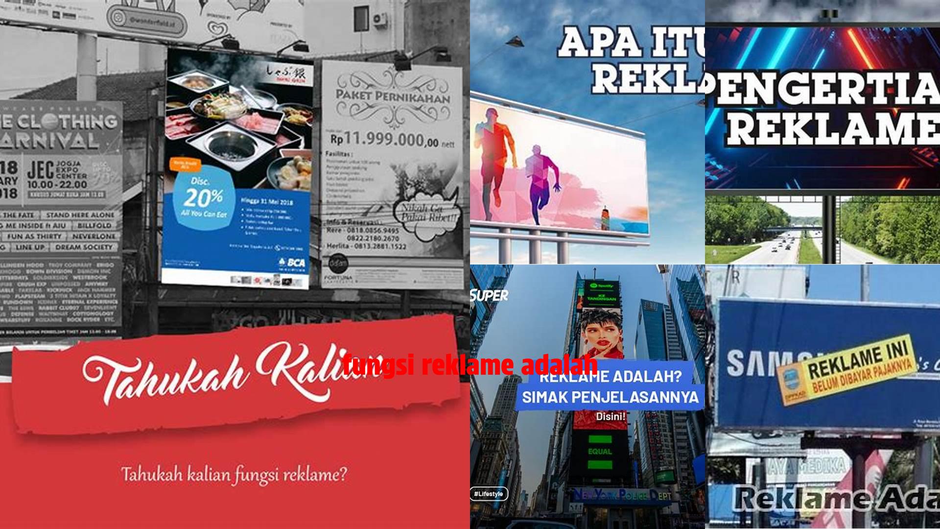 Fokus Fungsi Reklame: Panduan Referensi Komprehensif