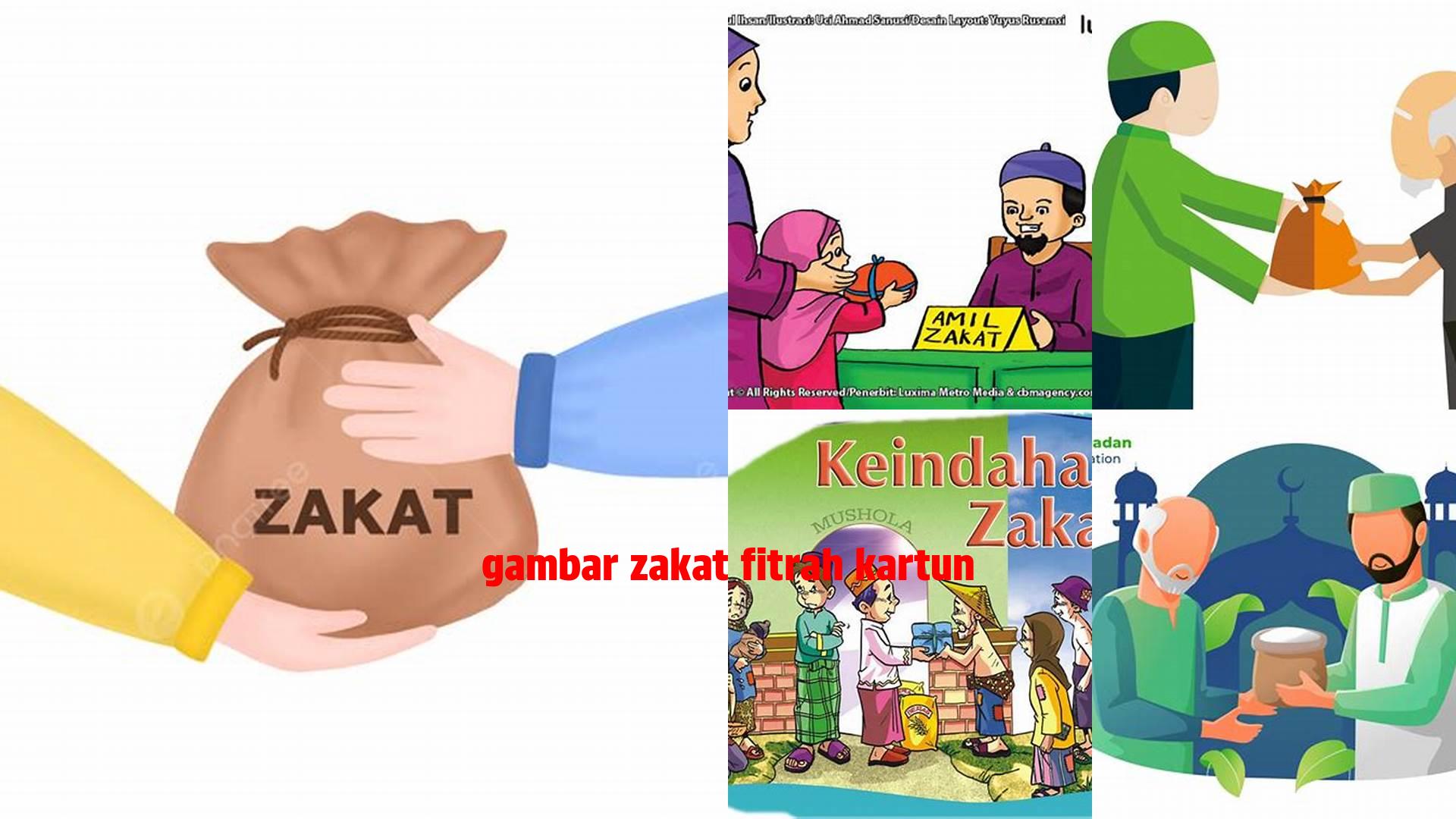 Gambar Zakat Fitrah Kartun: Panduan Edukasi untuk Semua