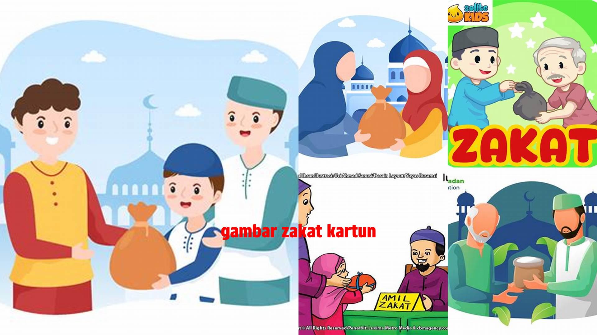 Panduan Membuat Gambar Zakat Kartun yang Efektif untuk Edukasi