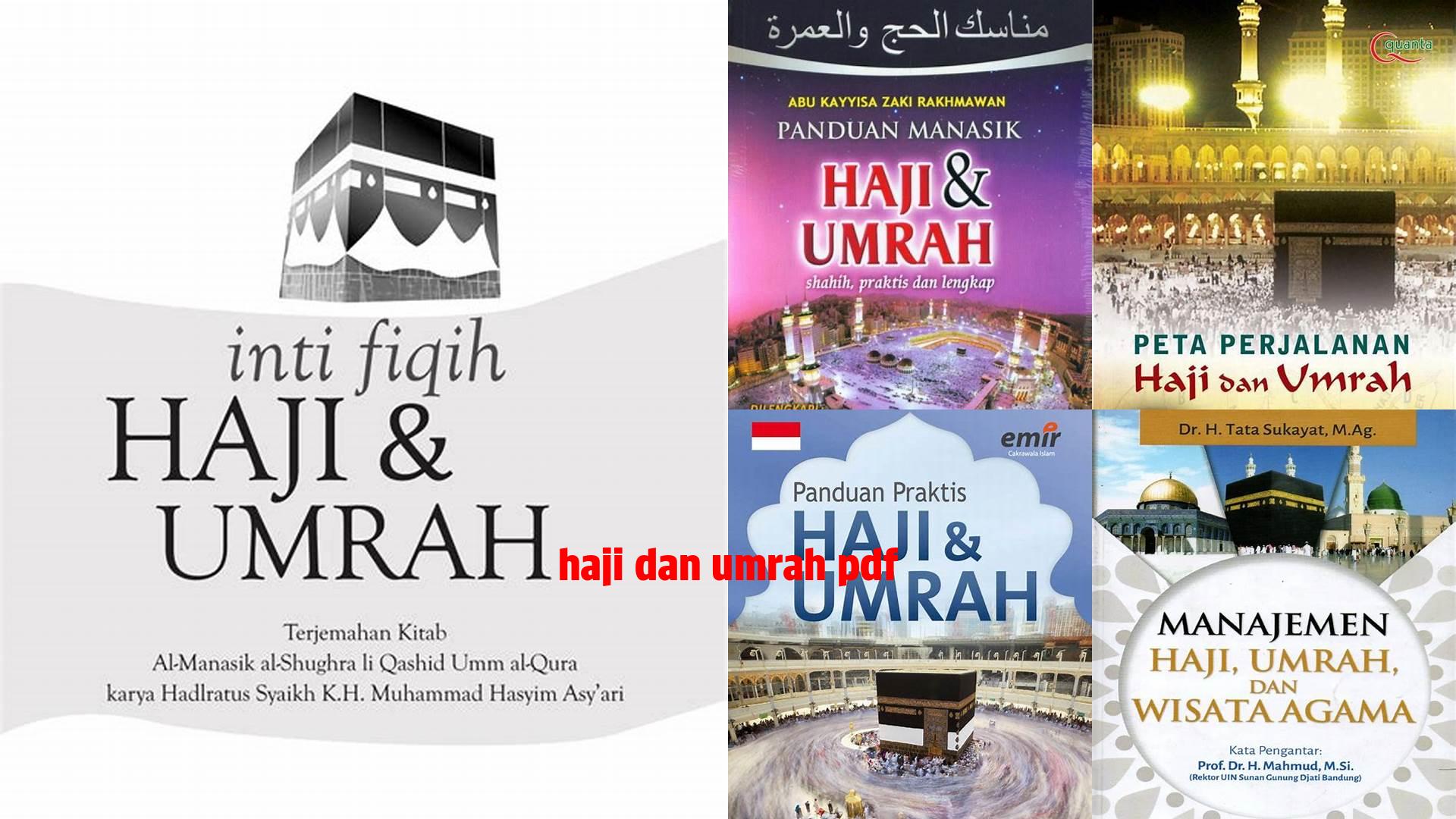 Haji Dan Umrah Pdf