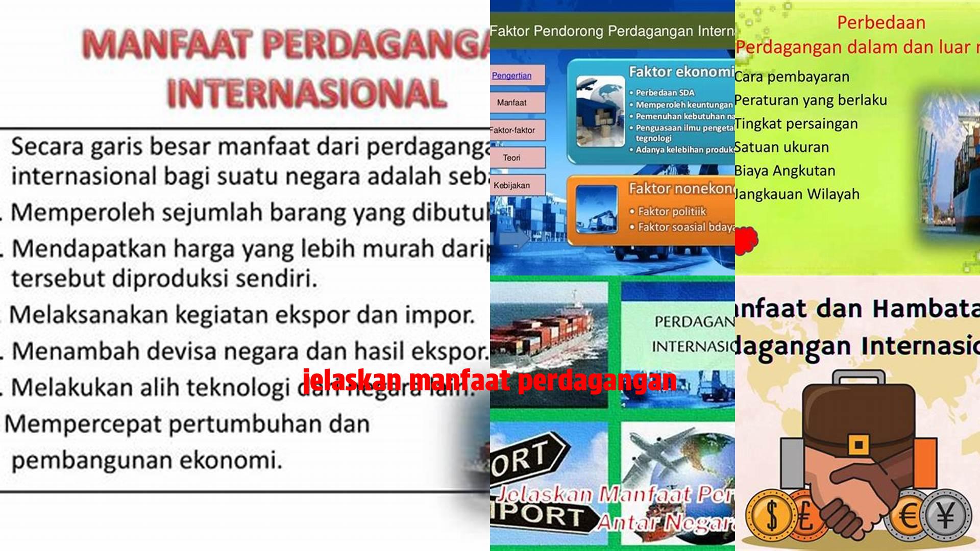 Temukan Manfaat Perdagangan yang Jarang Diketahui dan Penting untuk Anda Ketahui