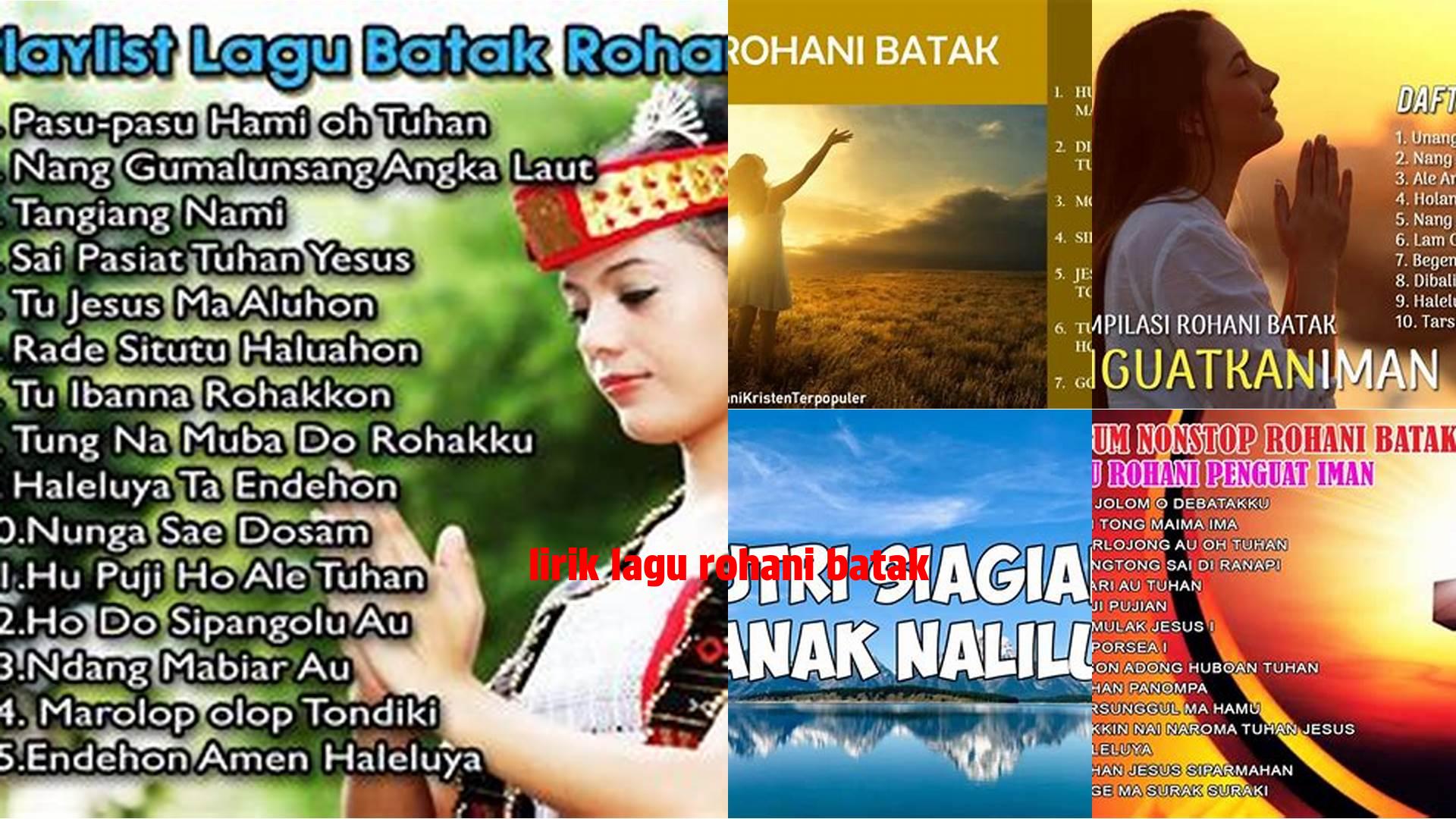 Tips Memahami Lirik Lagu Rohani Batak yang Menyentuh Hati