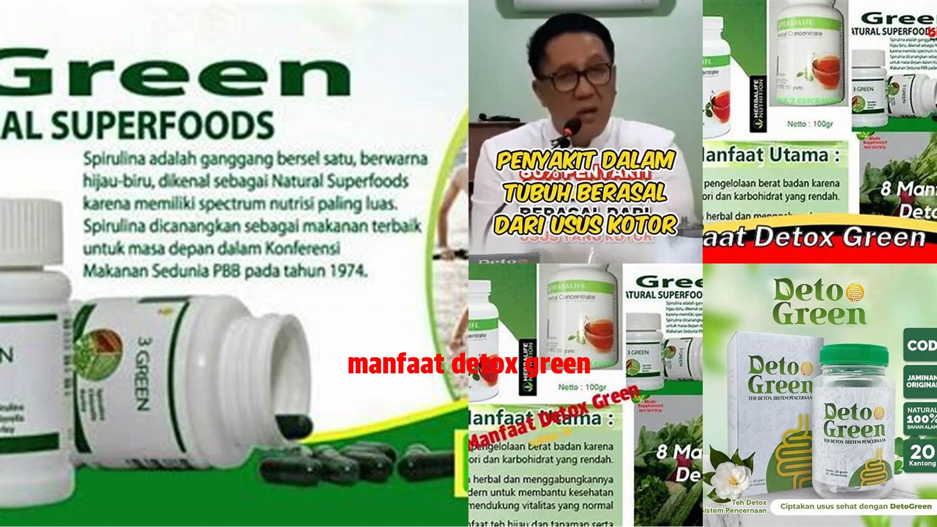 Ungkap 8 Manfaat Detox Green yang Jarang Diketahui untuk Kesehatan Anda