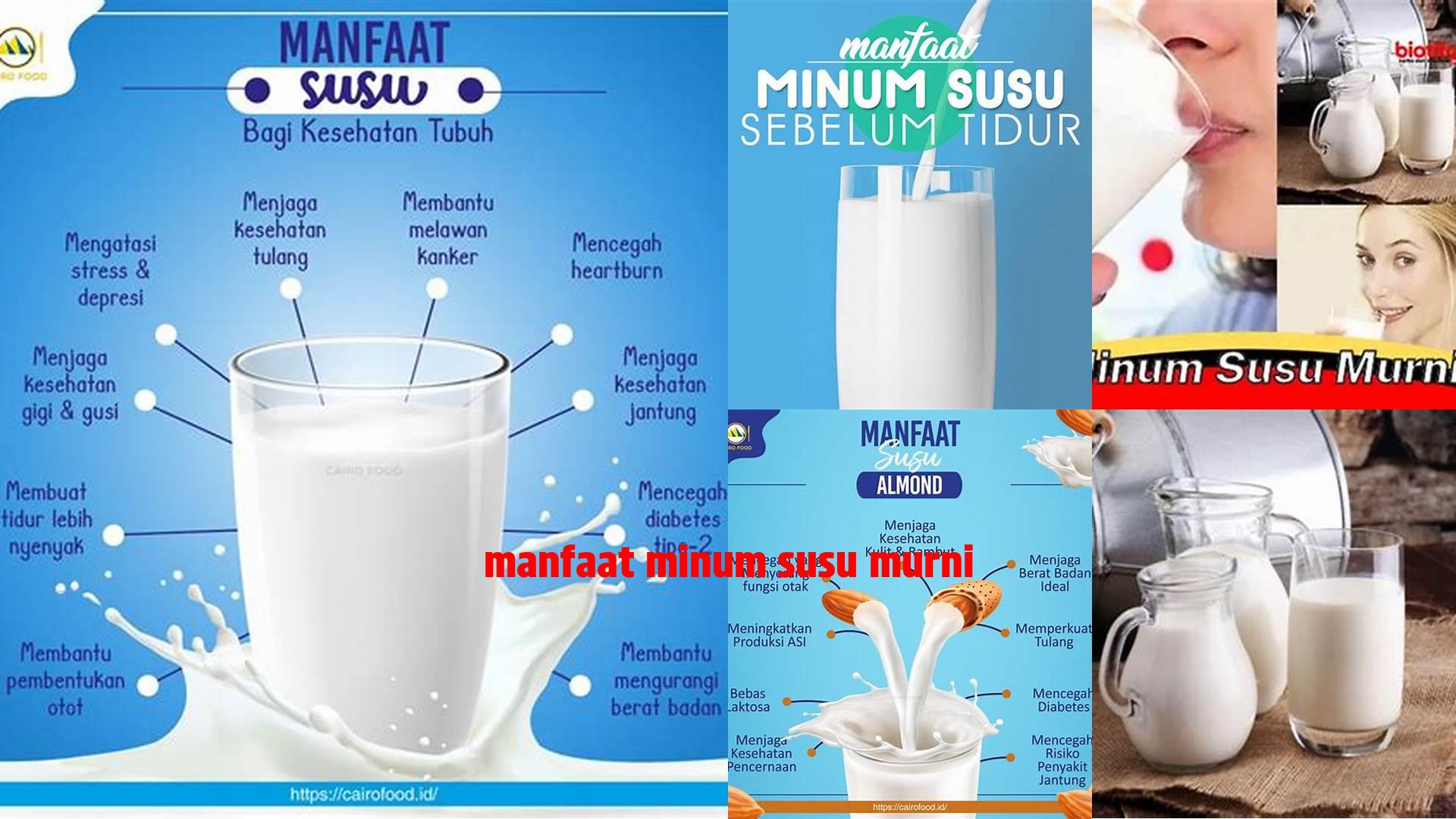 Temukan 8 Manfaat Minum Susu Murni yang Jarang Diketahui