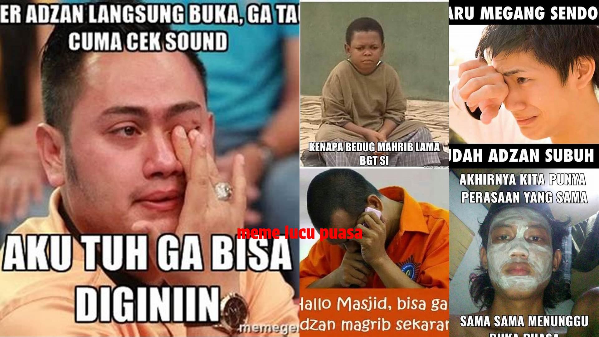 Meme Lucu Puasa