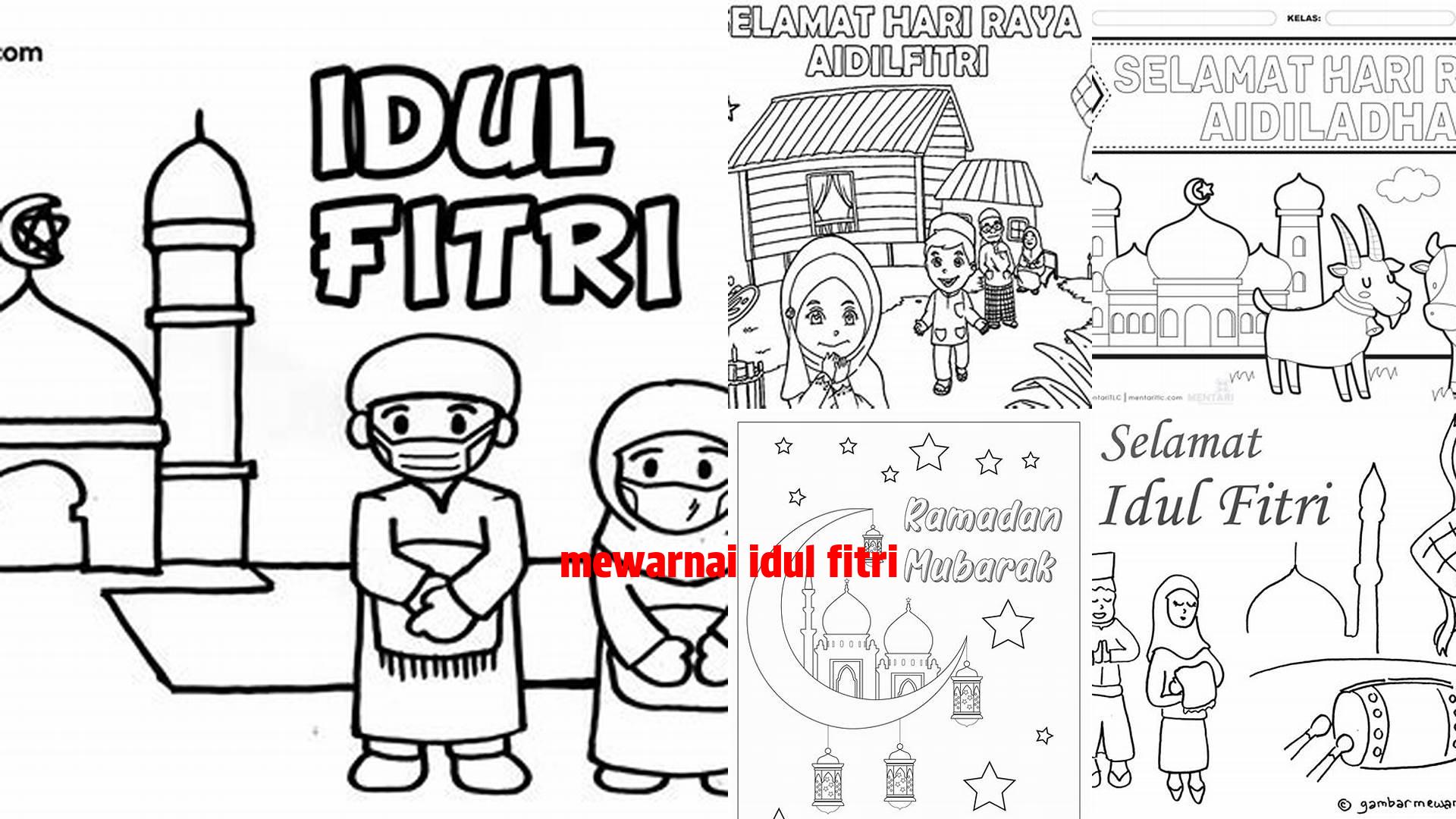 Mewarnai Idul Fitri