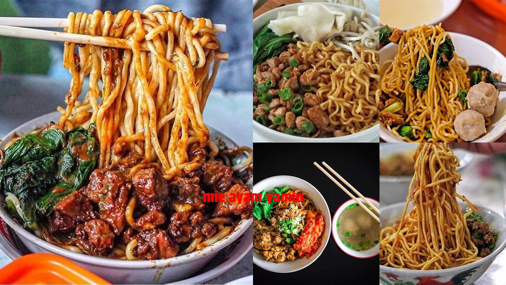 Panduan Lengkap Mie Ayam Yamin: Cita Rasa Nikmat, Referensi Kuliner Terbaik