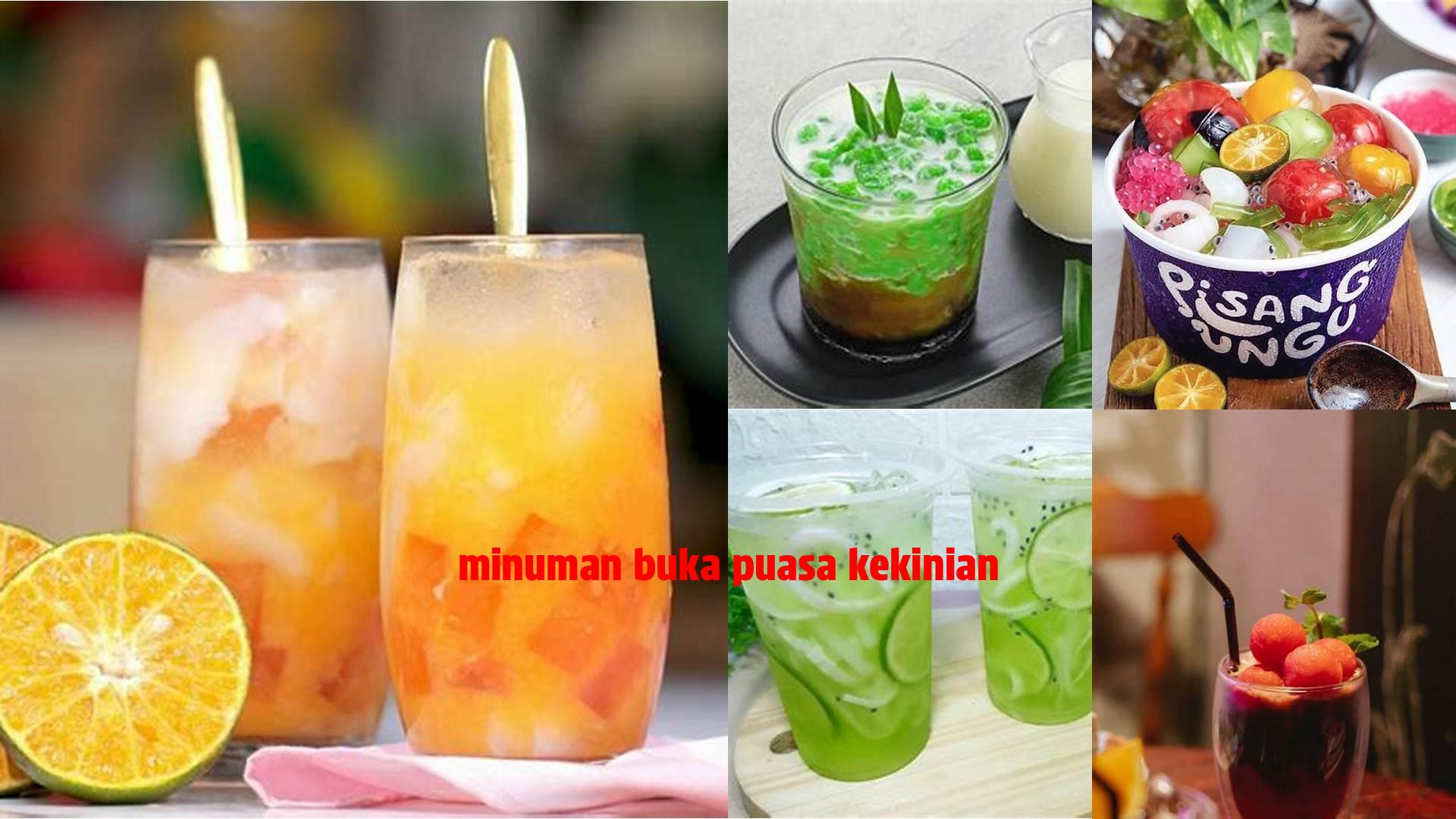 Minuman Buka Puasa Kekinian