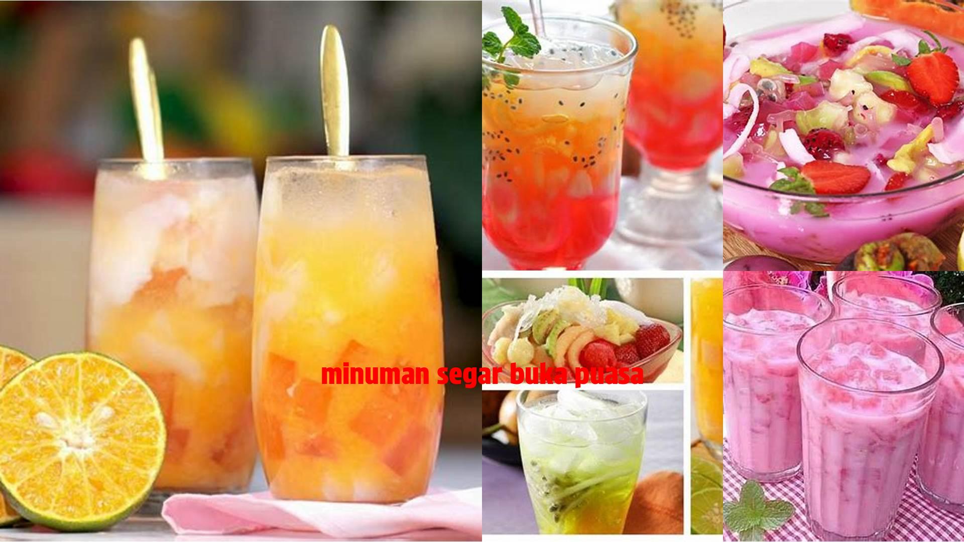 Minuman Segar Buka Puasa