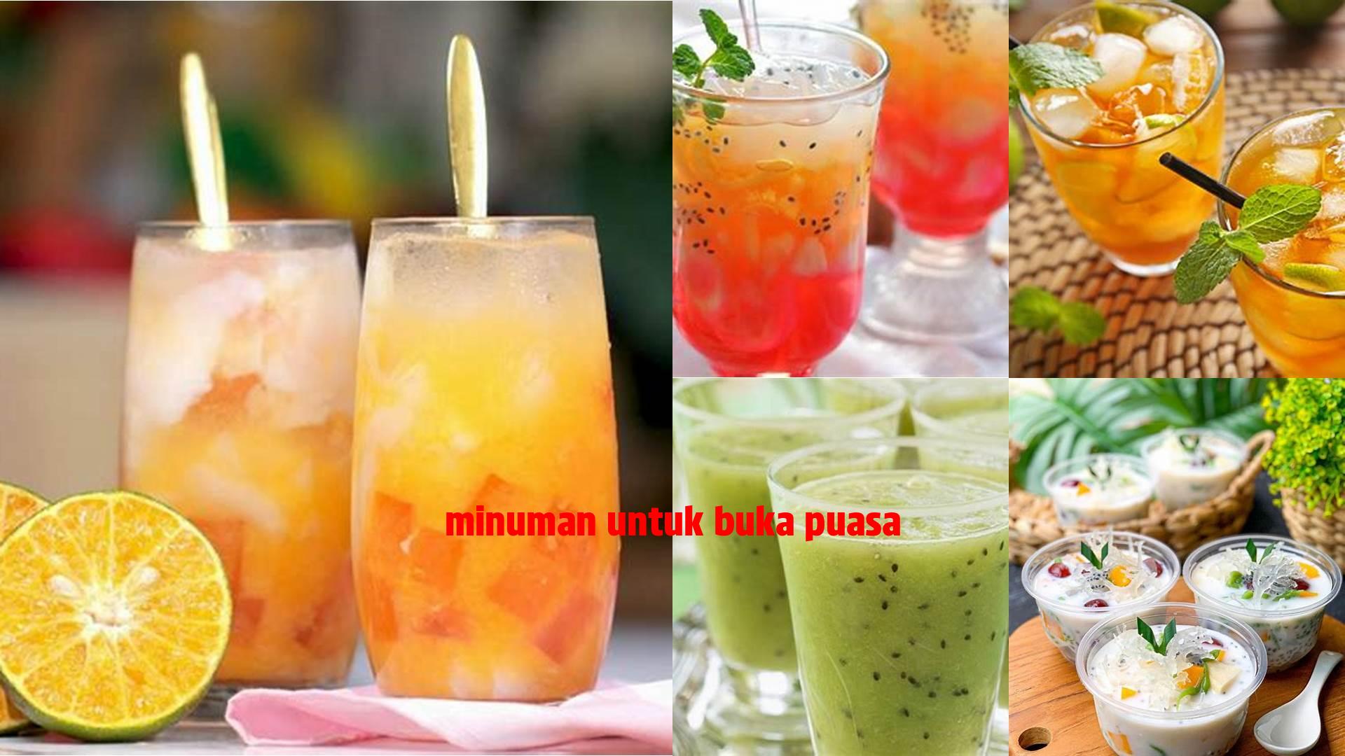 Minuman Untuk Buka Puasa