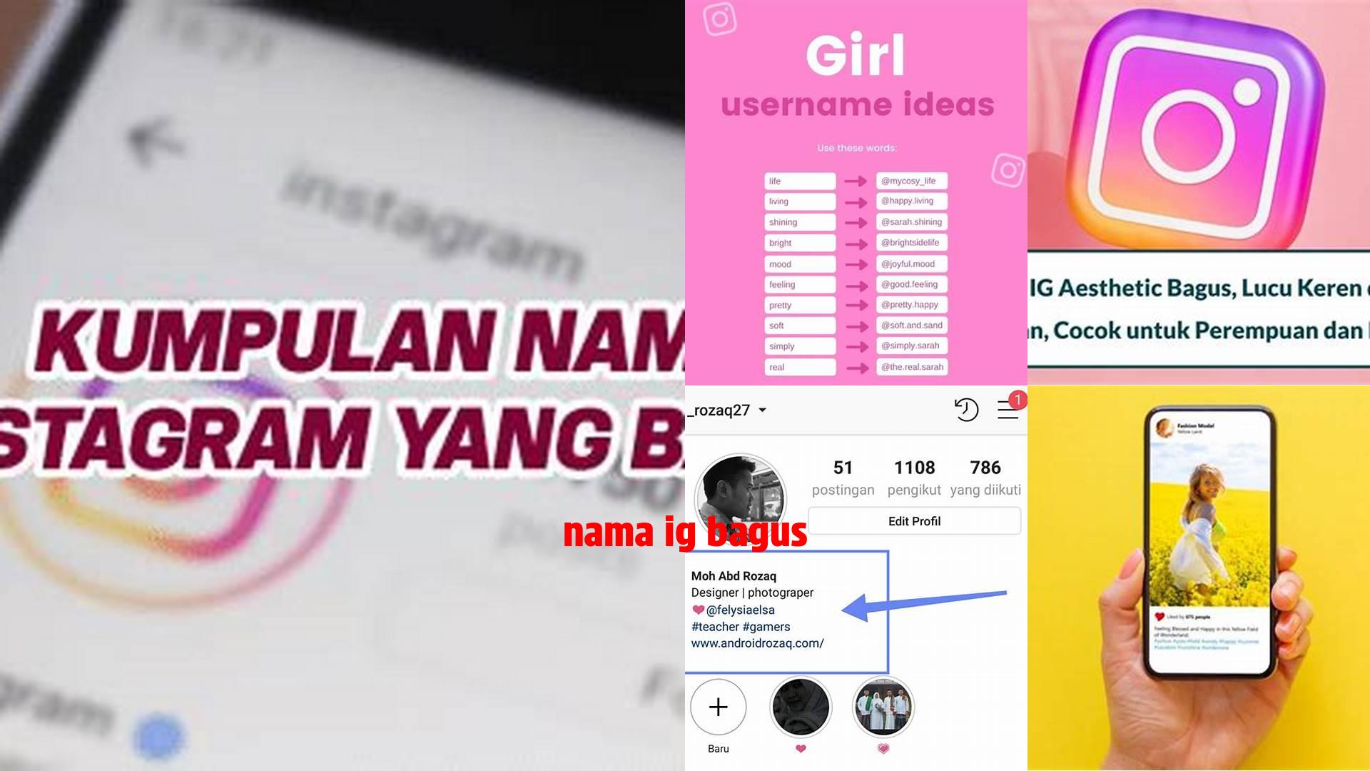 Tips Ampuh Bikin Nama IG Bagus untuk Referensi Branding