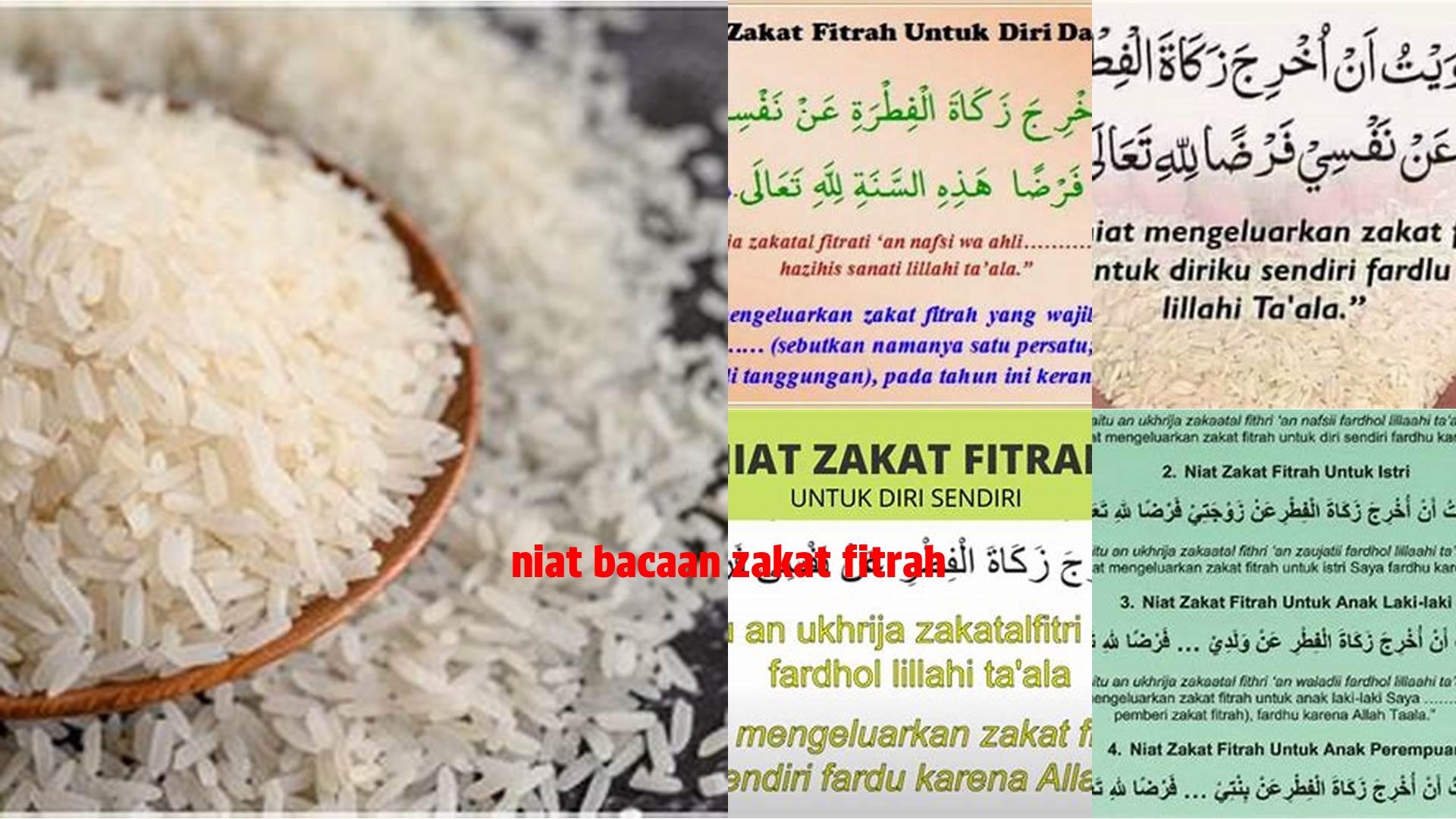 Panduan Niat Bacaan Zakat Fitrah: Tata Cara dan Hikmahnya