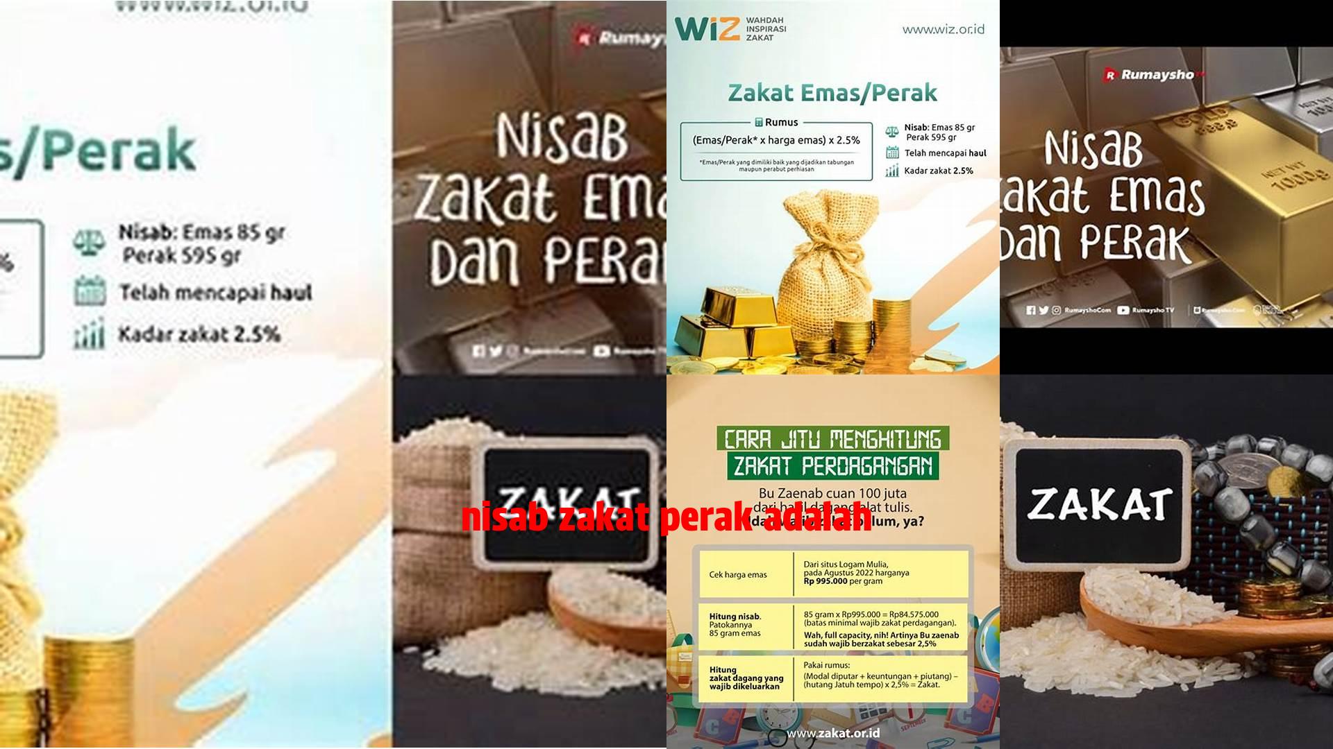 Cara Mudah Paham Nisab Zakat Perak