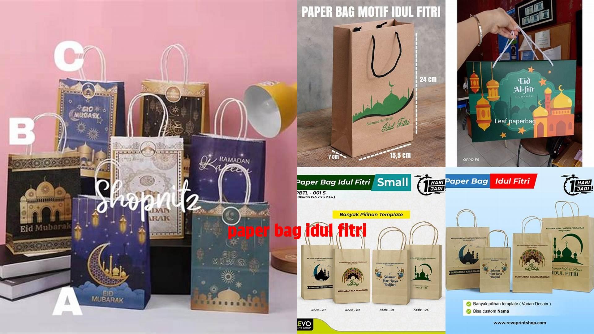 Paper Bag Idul Fitri