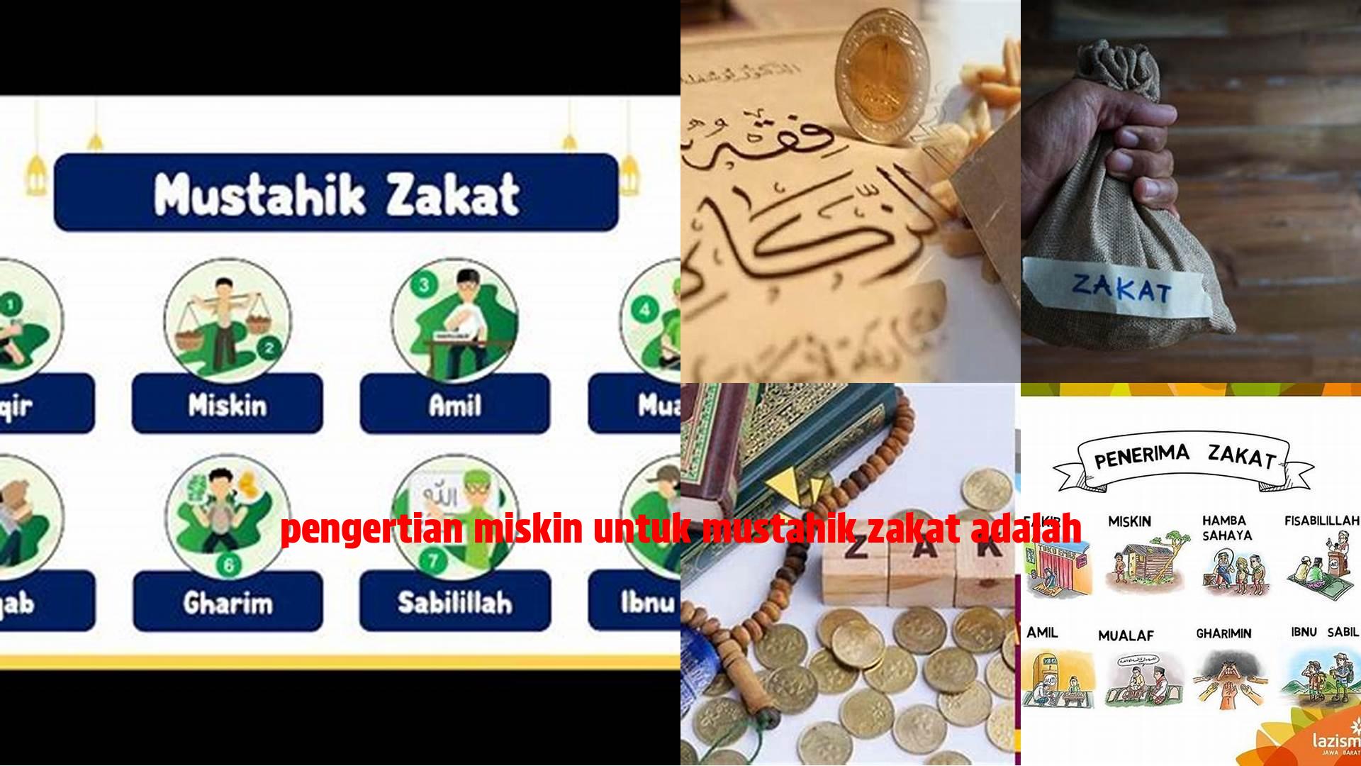 Panduan Memahami Pengertian Miskin untuk Mustahik Zakat