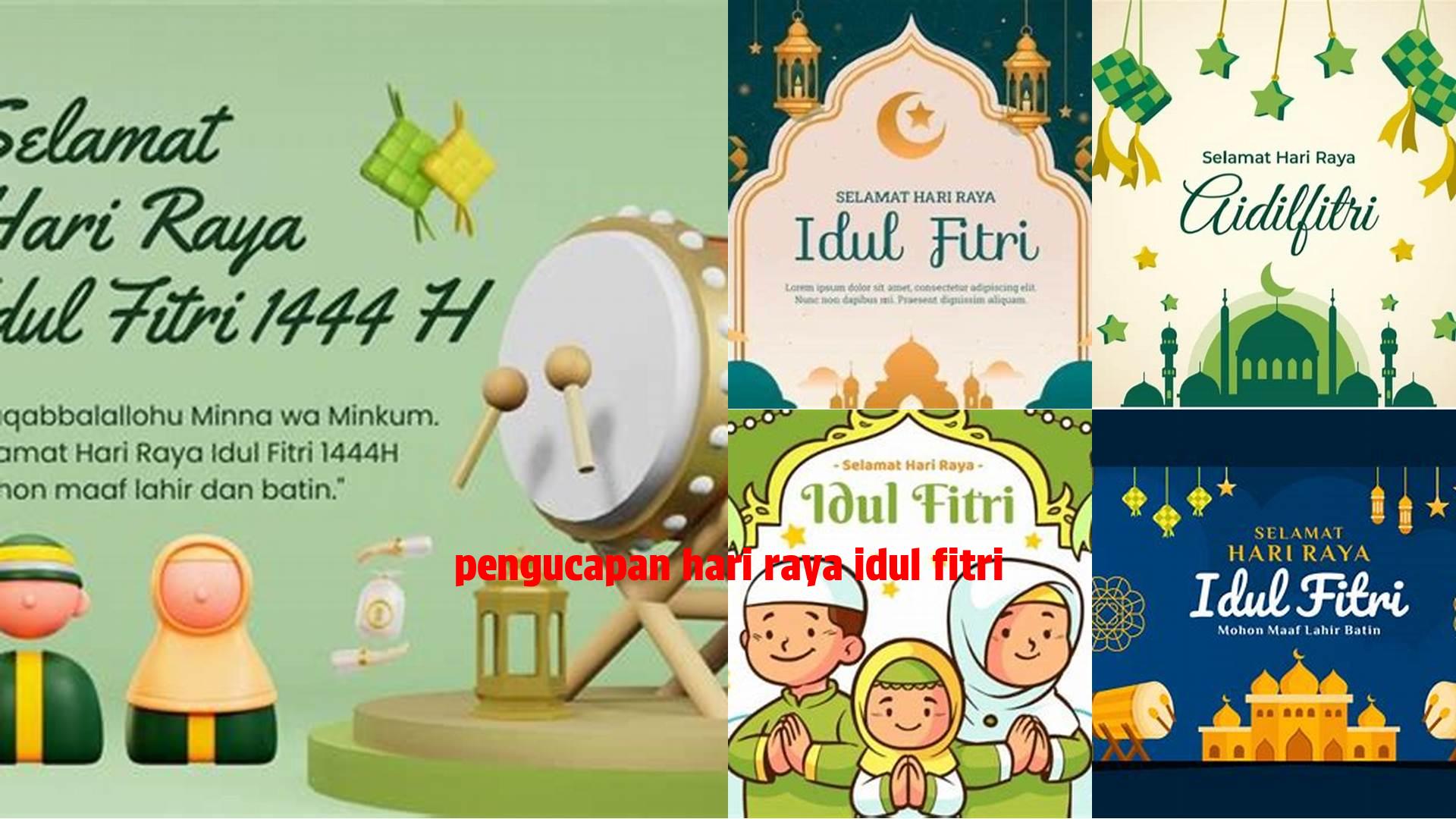 Pengucapan Hari Raya Idul Fitri