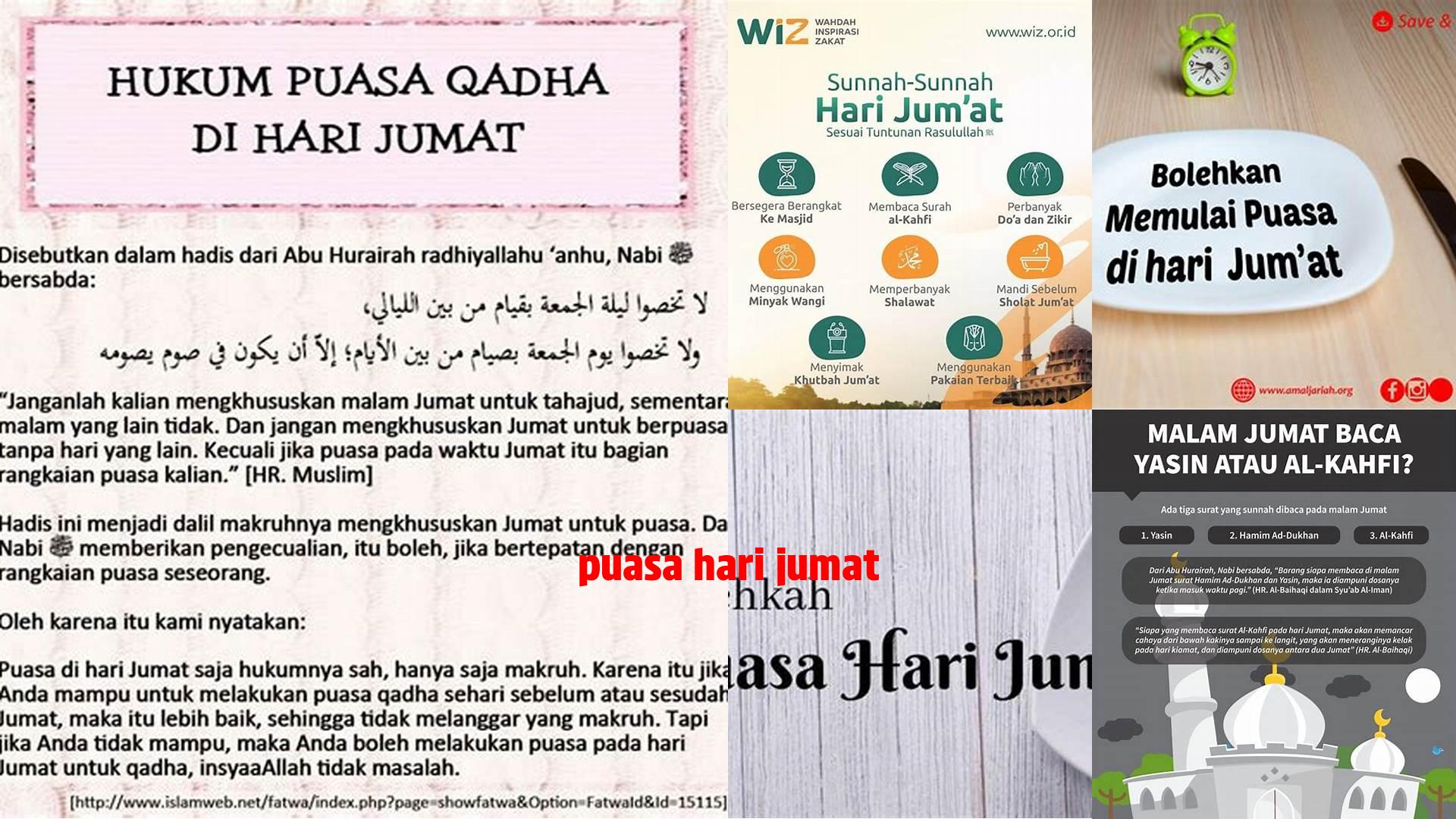 Puasa Hari Jumat