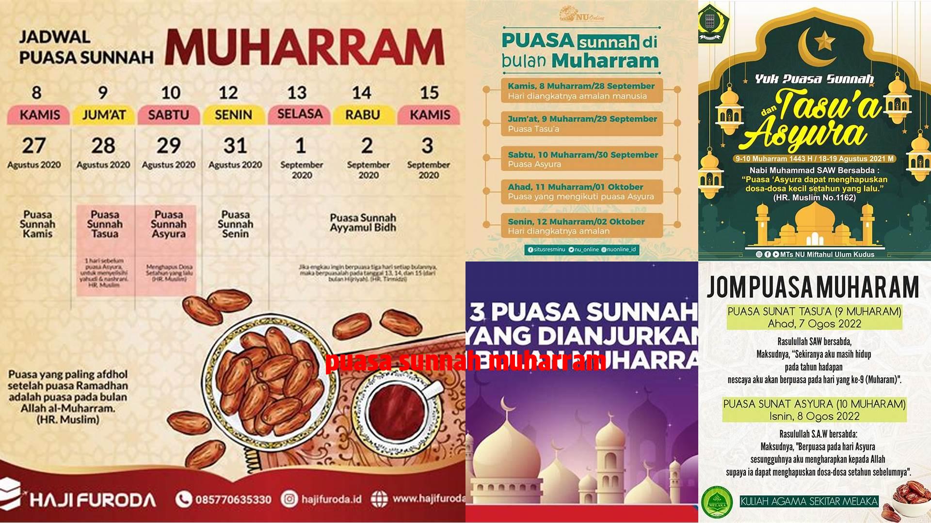 Puasa Sunnah Muharram