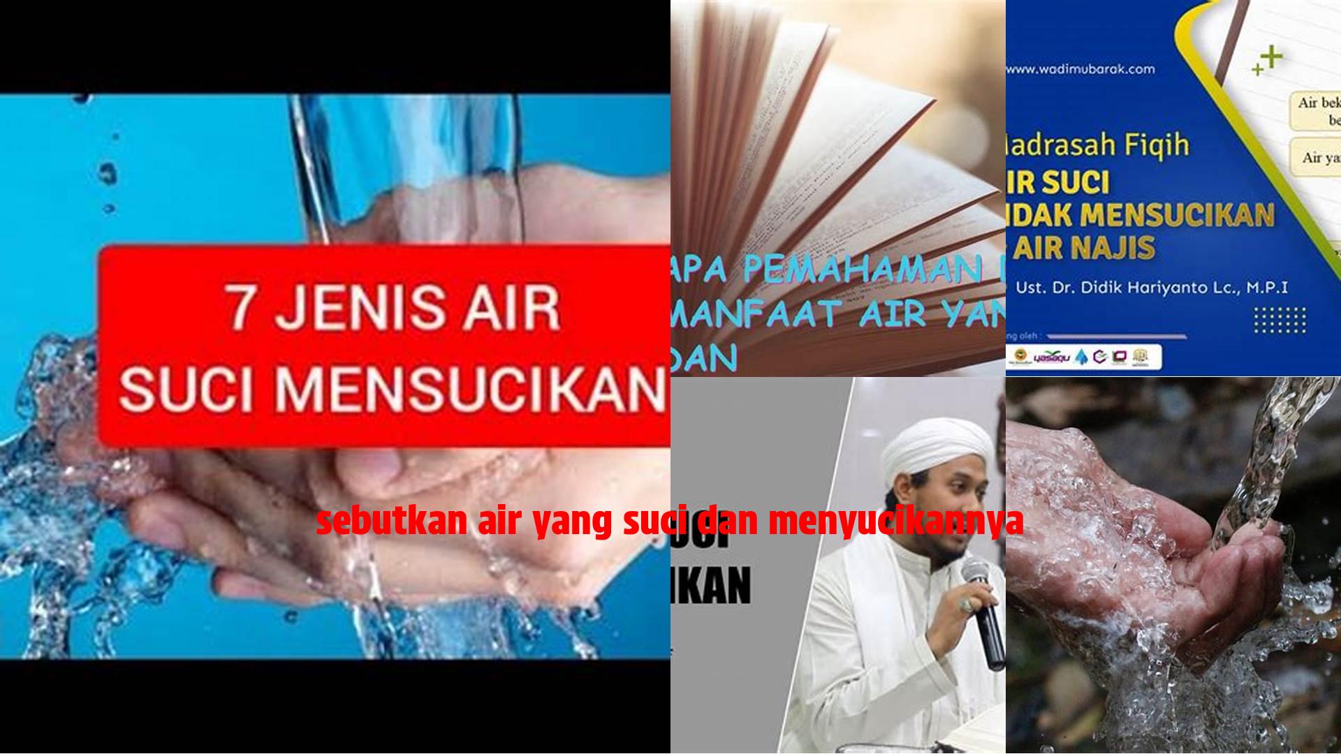 Panduan Lengkap Air Suci: Sumber, Tata Cara, dan Manfaatnya