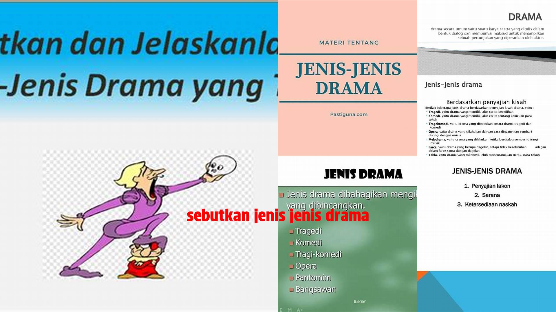 Panduan Lengkap: Jenis-Jenis Drama dalam Dunia Teater