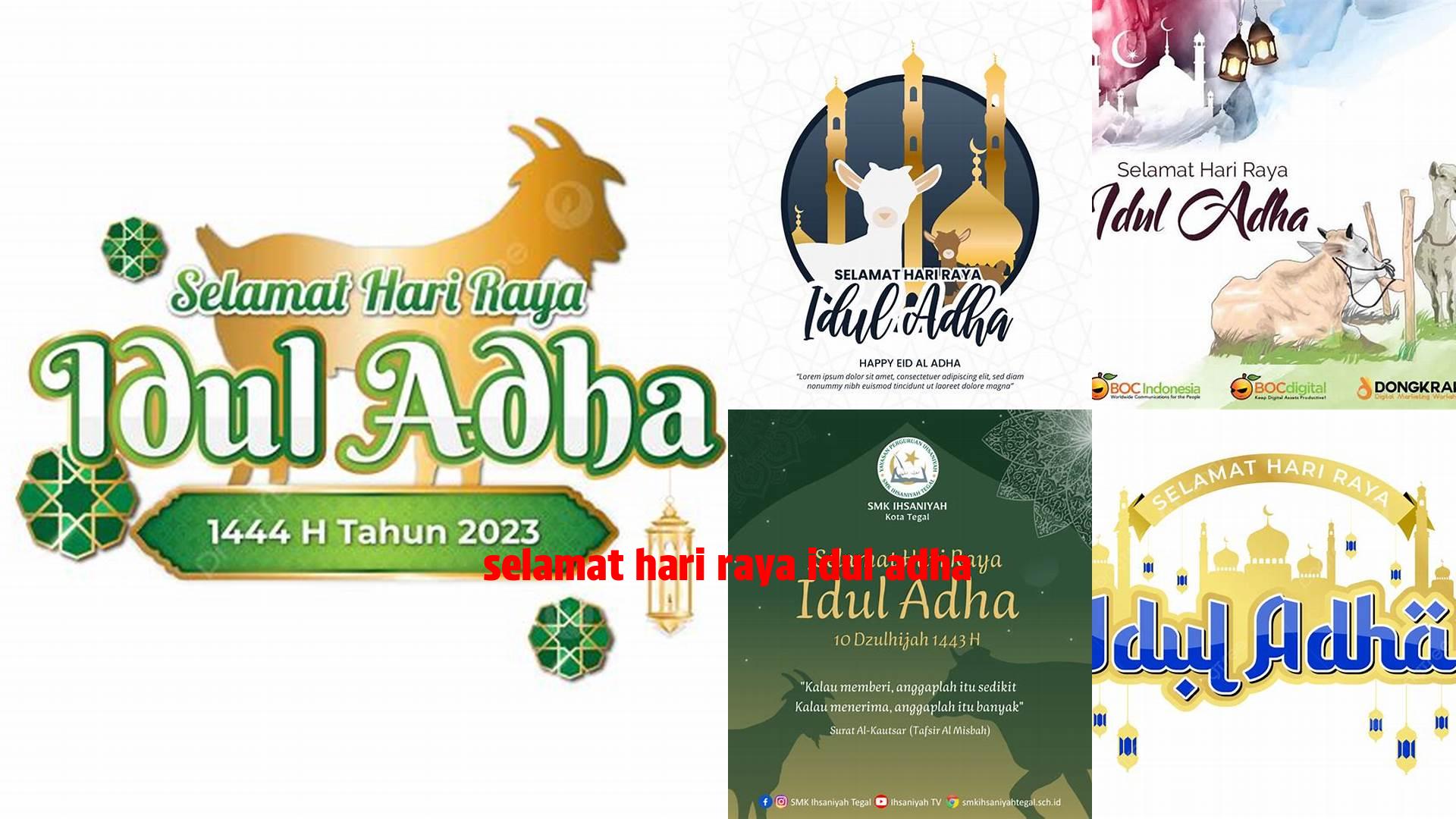 Selamat Hari Raya Idul Adha