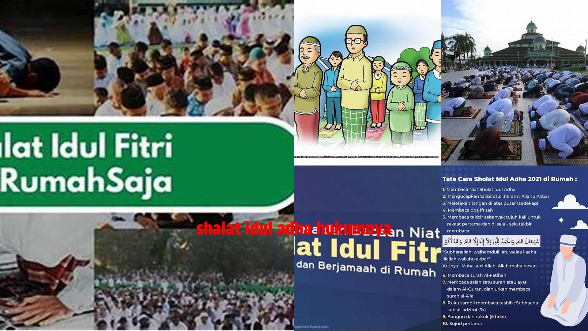 Shalat Idul Adha Hukumnya