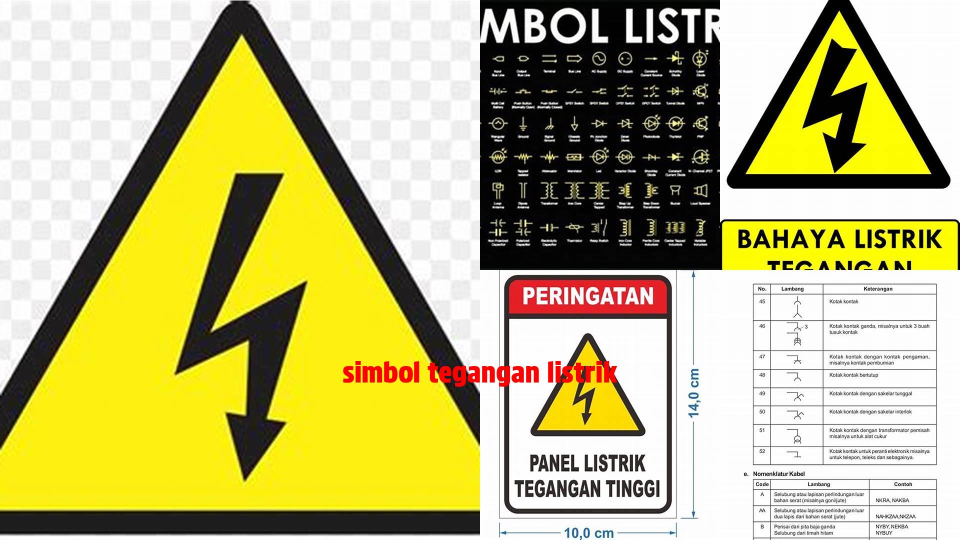 Referensi Simbol Tegangan Listrik: Panduan Lengkap