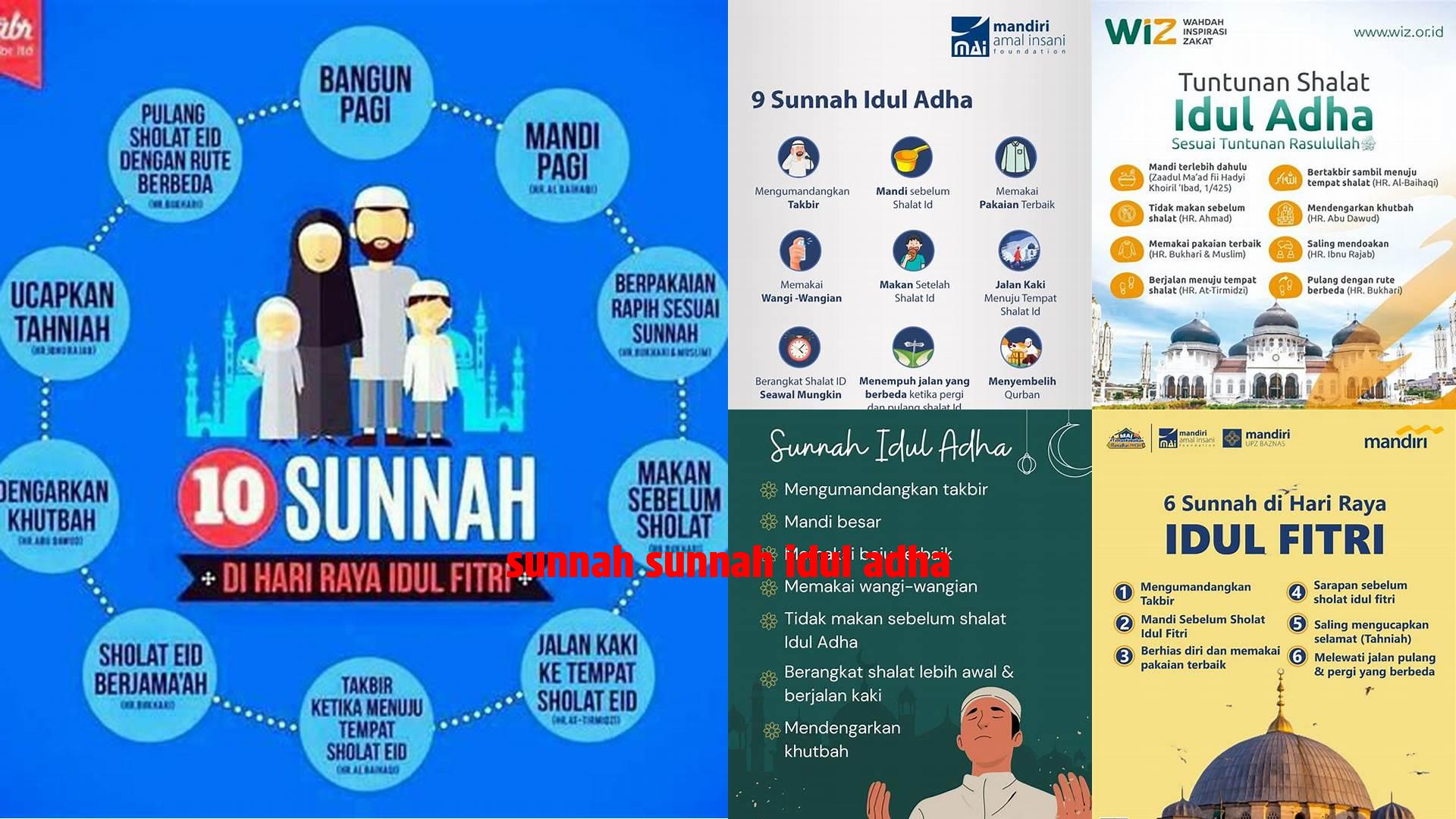 Sunnah Sunnah Idul Adha