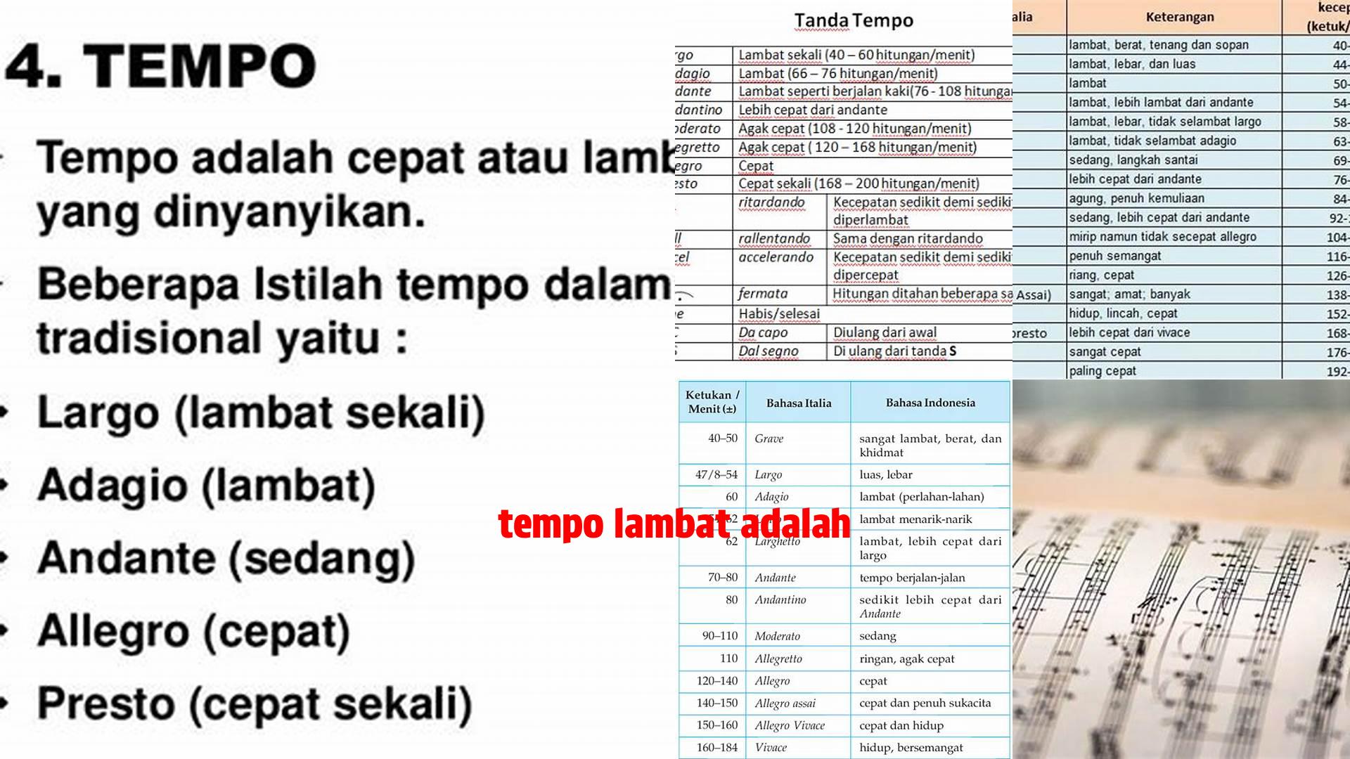 Mengenal Tempo Lambat: Pengertian dan Manfaatnya