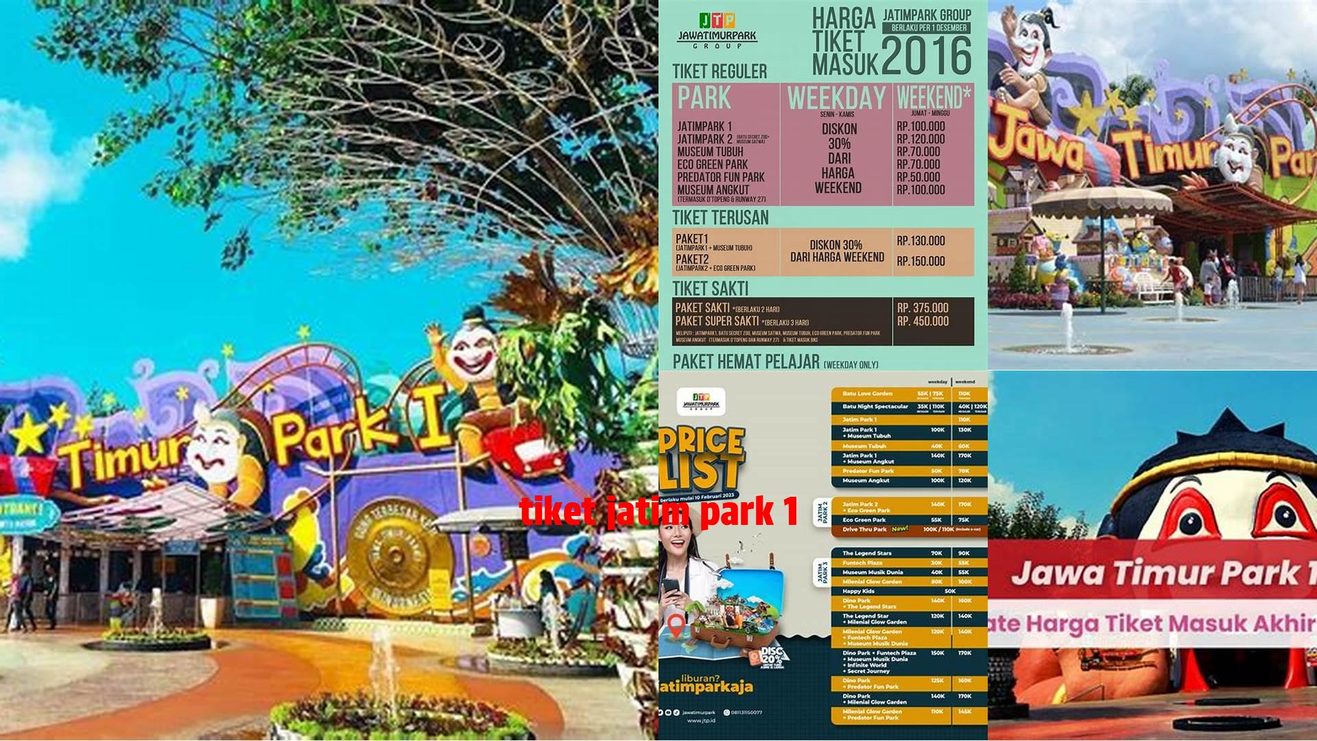 Panduan Lengkap Tiket Masuk Jatim Park 1: Harga, Fasilitas, & Tips Mengunjungi