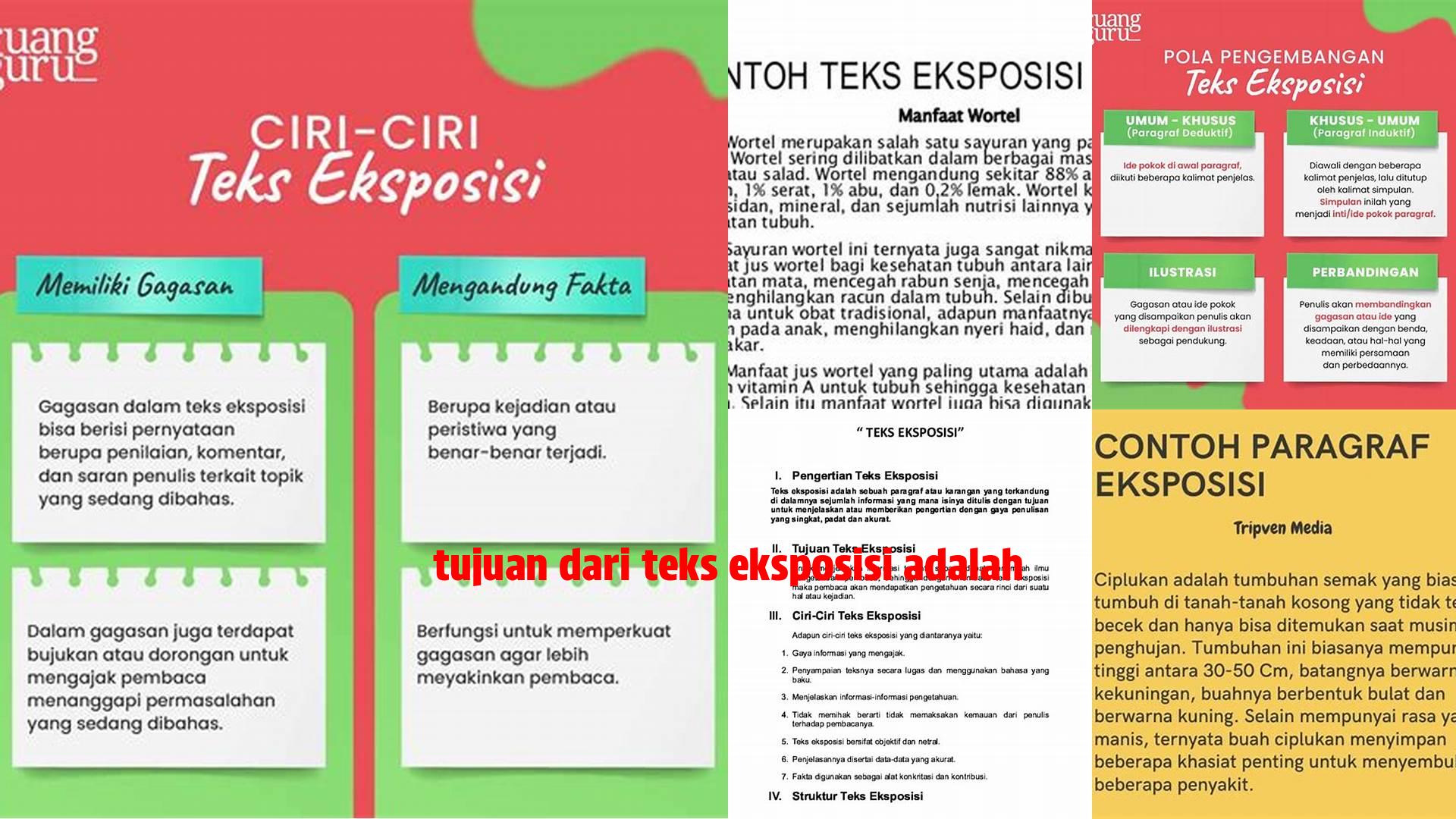 Panduan Lengkap: Memahami Tujuan Teks Eksposisi