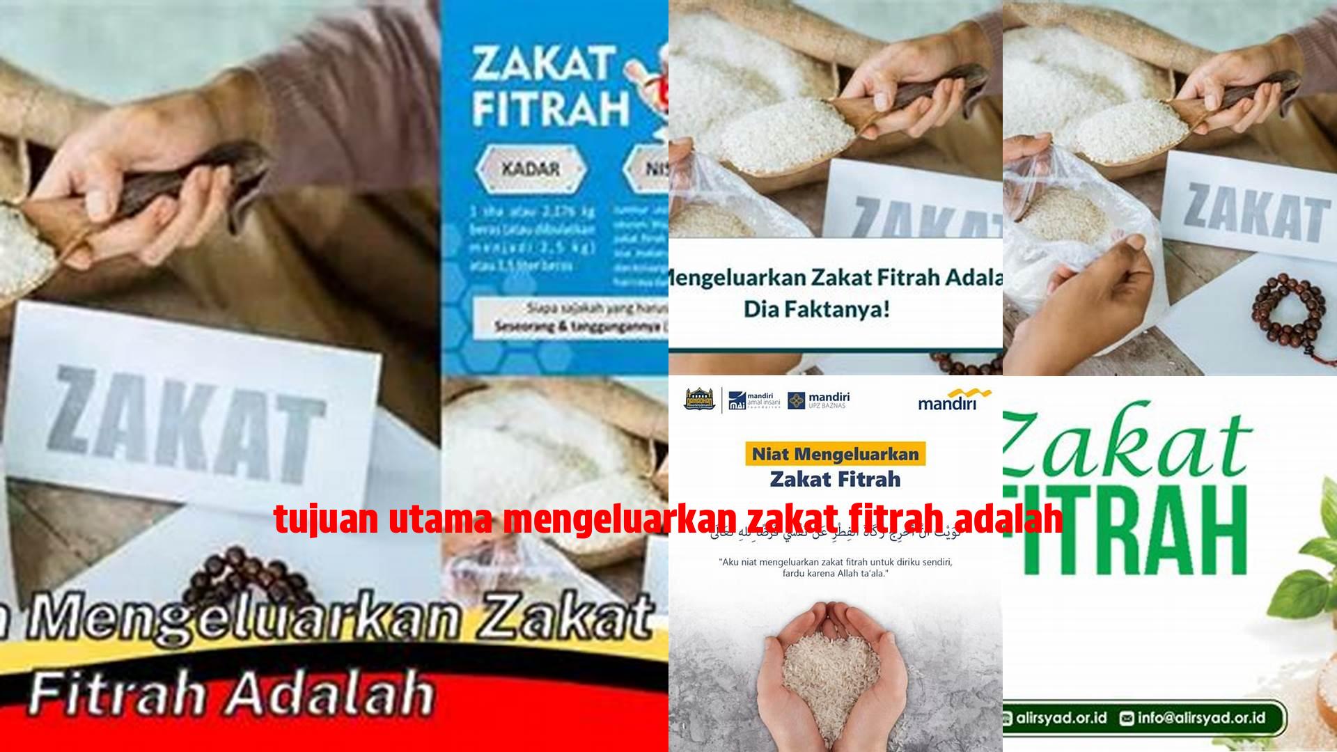 Tujuan Zakat Fitrah: Bersihkan Diri, Bantu Sesama