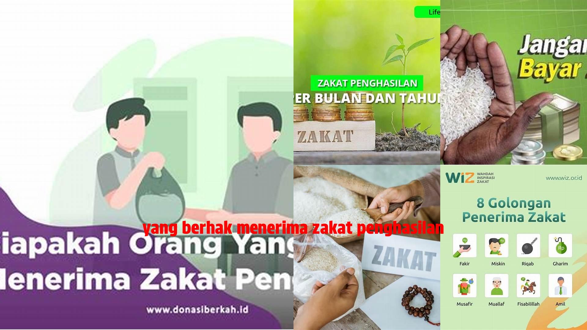 Panduan Lengkap: Yang Berhak Menerima Zakat Penghasilan