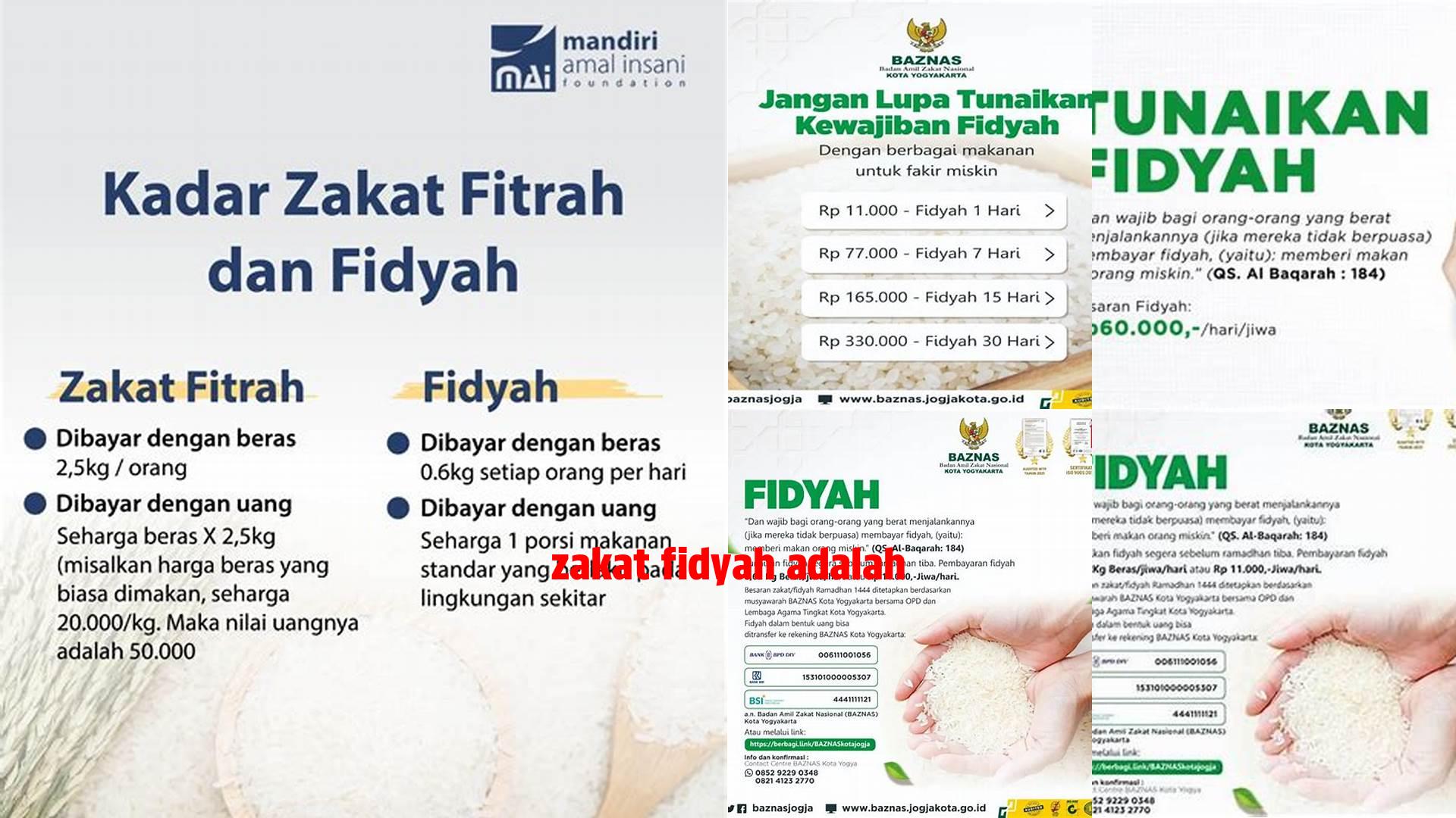 Panduan Zakat Fidyah: Pengertian, Cara Hitung, dan Hikmah