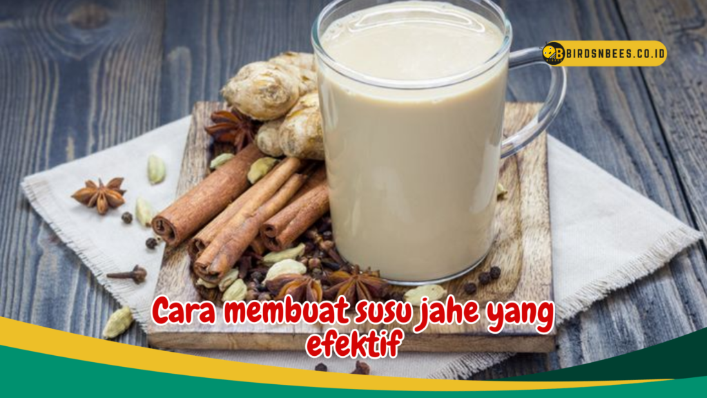 Cara membuat susu jahe yang efektif