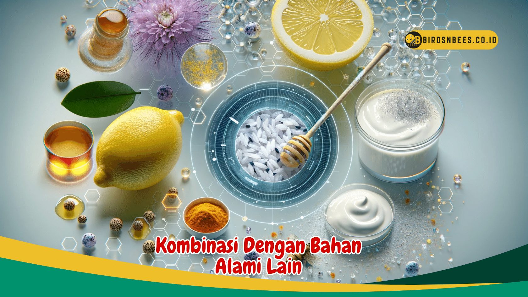 Jadikan Kulit Bersinar Dengan Manfaat Ajaib Cucian Beras Birds N Bees 5358