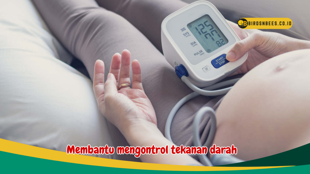 Membantu mengontrol tekanan darah