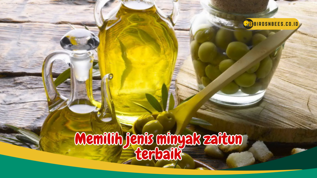 Memilih jenis minyak zaitun terbaik