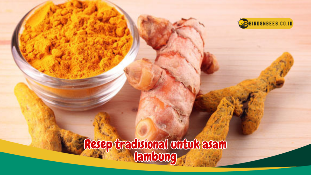 Resep tradisional untuk asam lambung