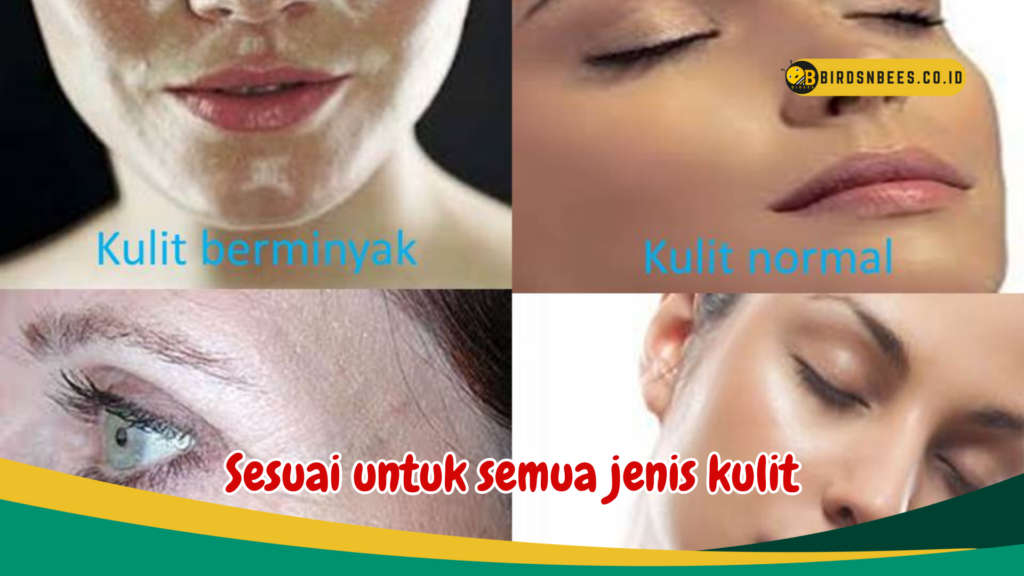 Sesuai untuk semua jenis kulit