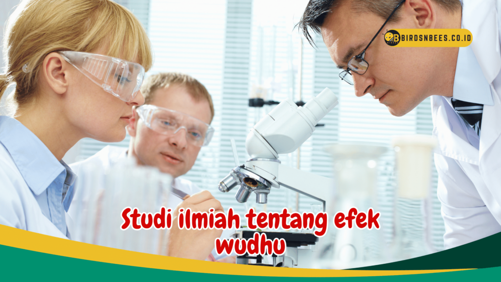 Studi ilmiah tentang efek wudhu