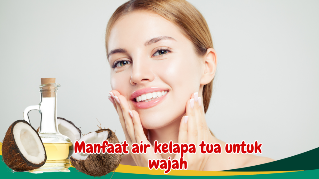 Manfaat air kelapa tua untuk wajah