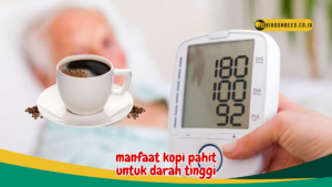 manfaat kopi pahit untuk darah tinggi